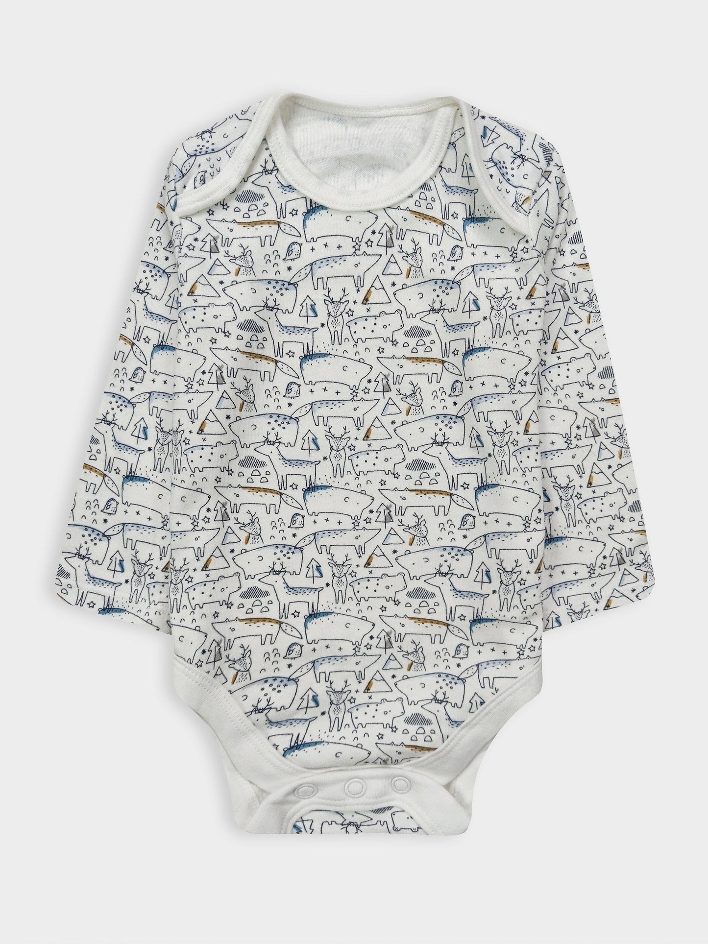 Baby 3 Pack L/S Bodysuits