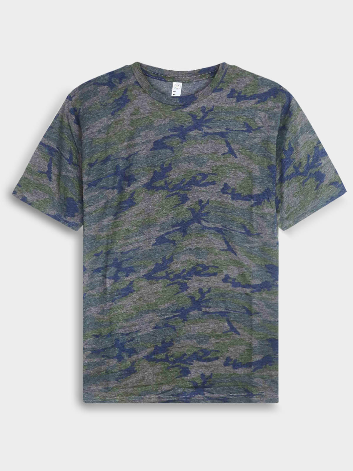 Camo Printed T Shirt