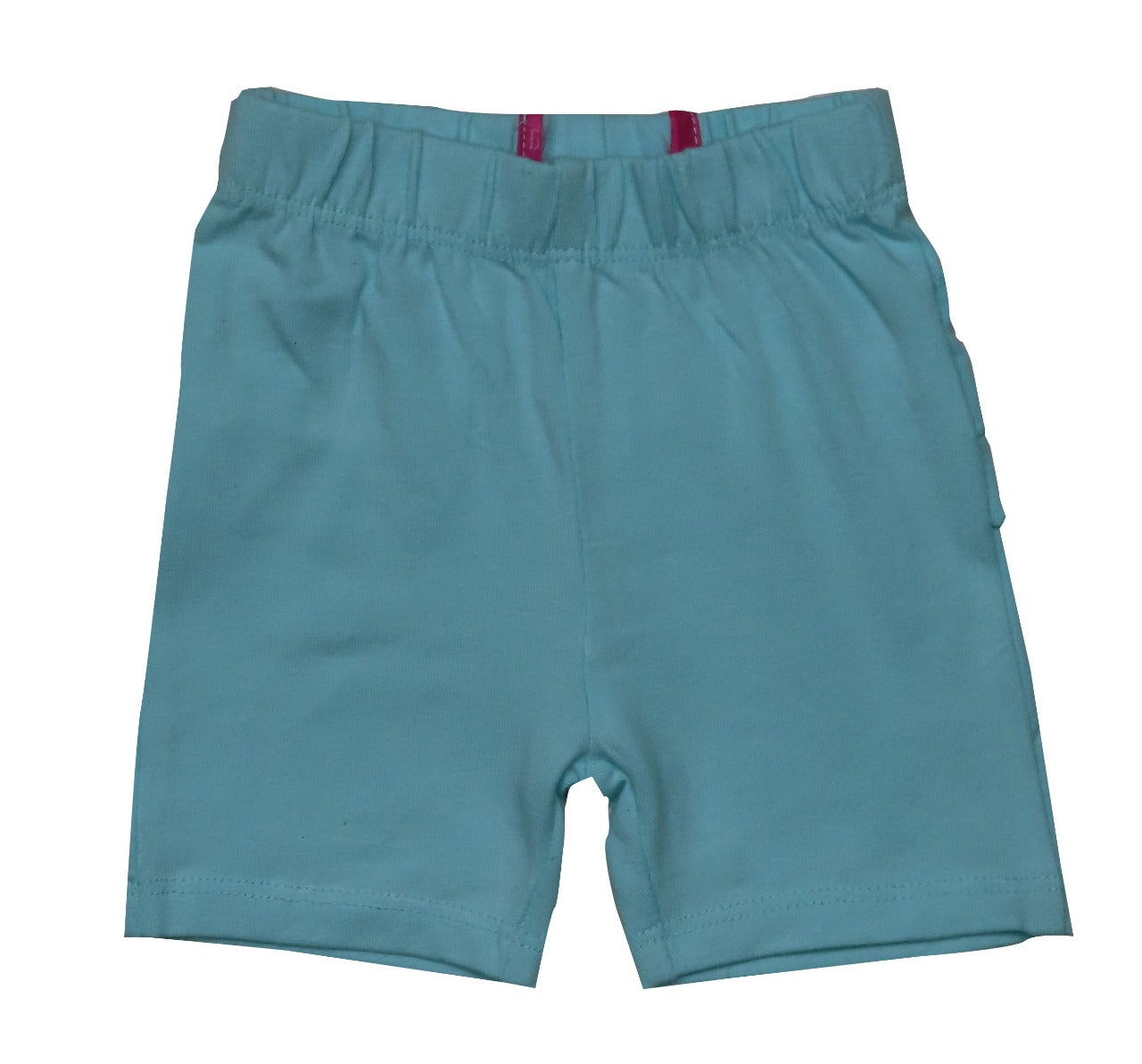 Baby Girls Knit Shorts With Frill Trims