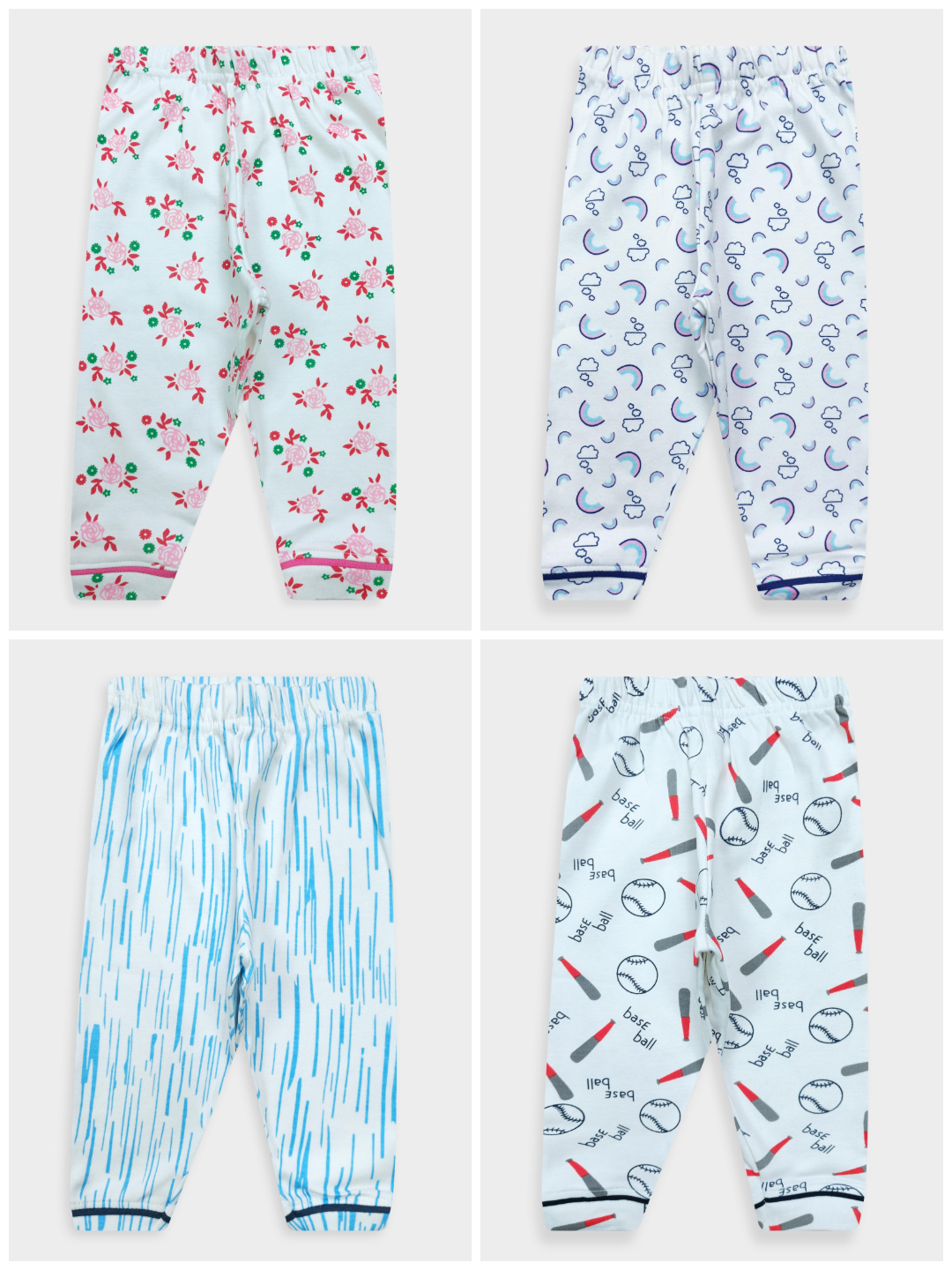 Baby Girls Interlock Pants