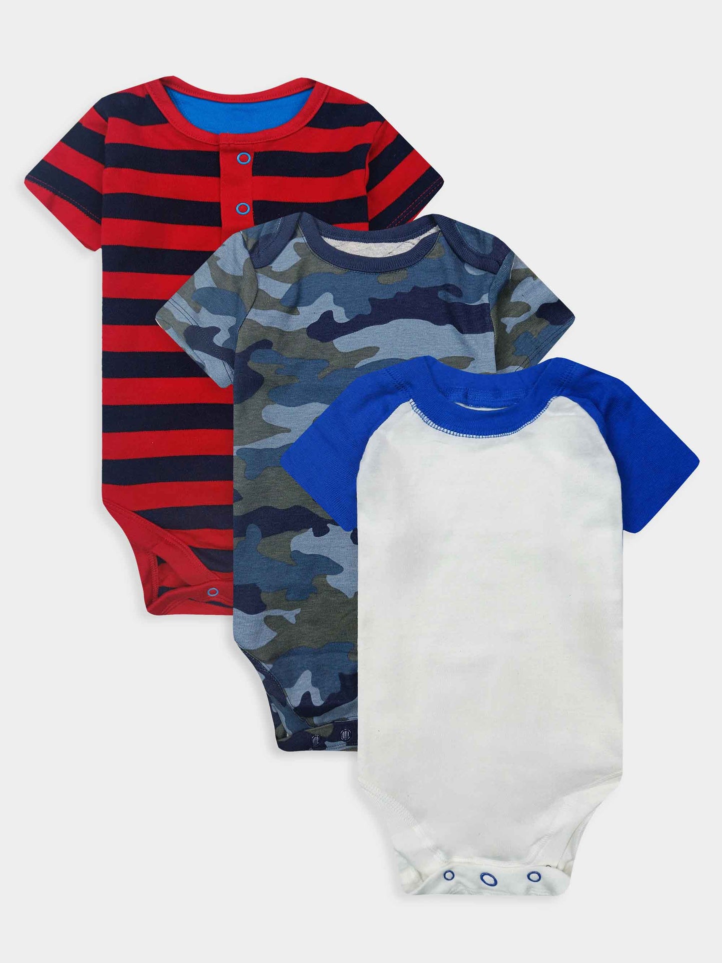 Baby 3 pack S/S Bodysuits | Boys and Girls