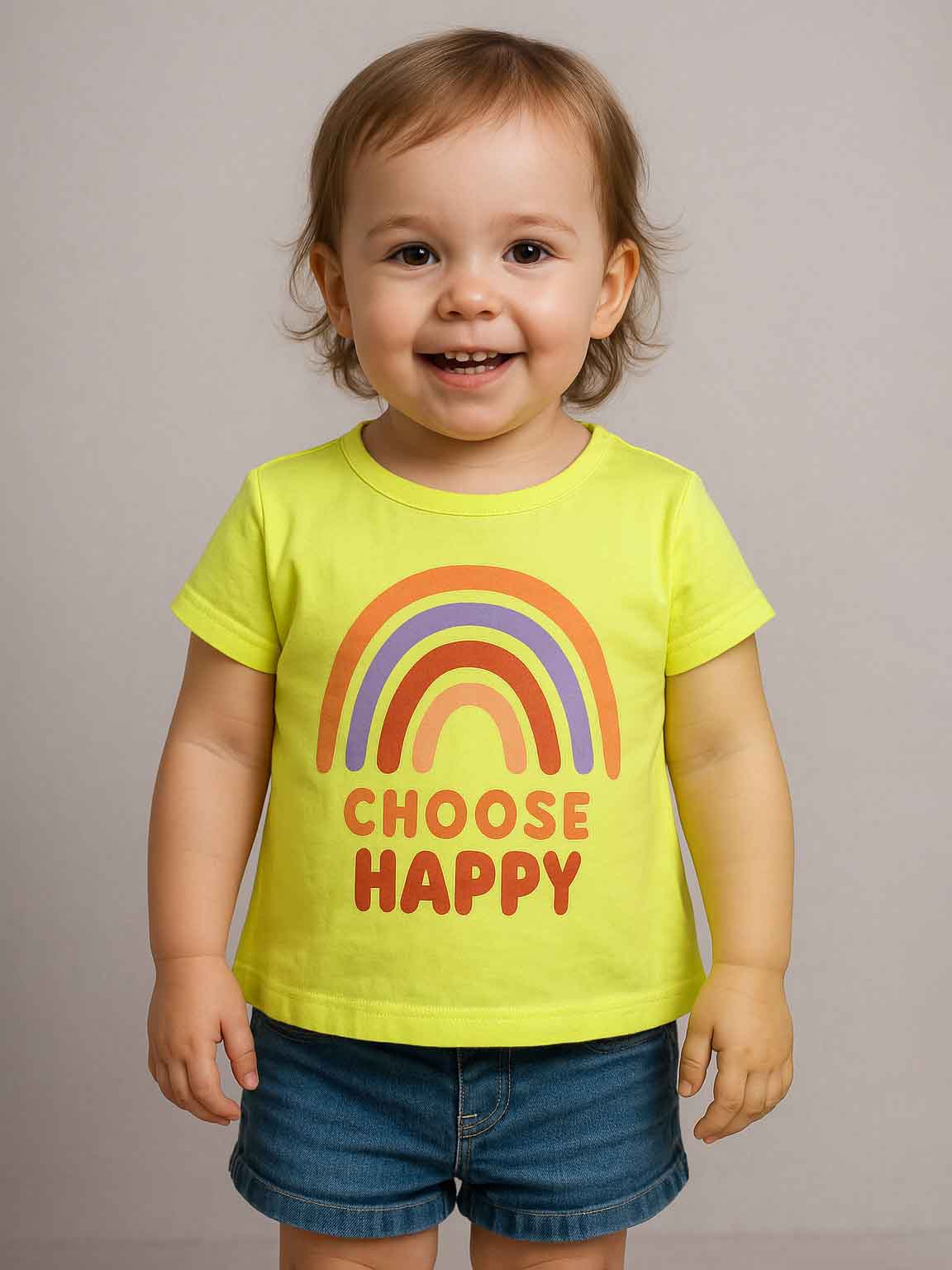 Baby Girls Printed T Shirt