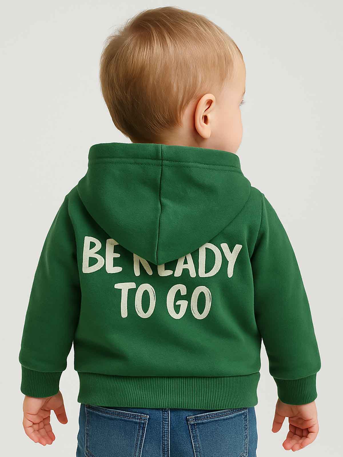 Baby Boys Full Zipper Sweatshirt