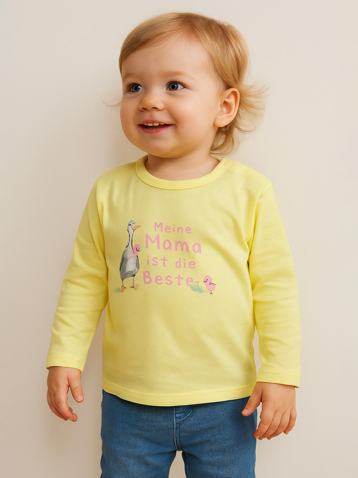 Baby Girls Yellow T Shirt