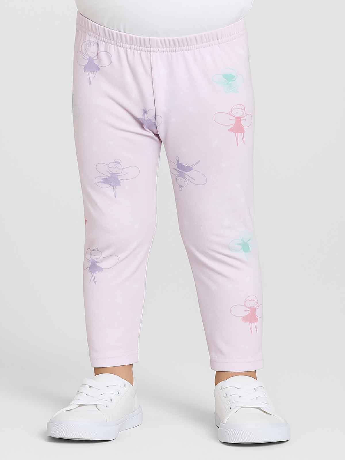 Baby Girls Stretch Legging AOP