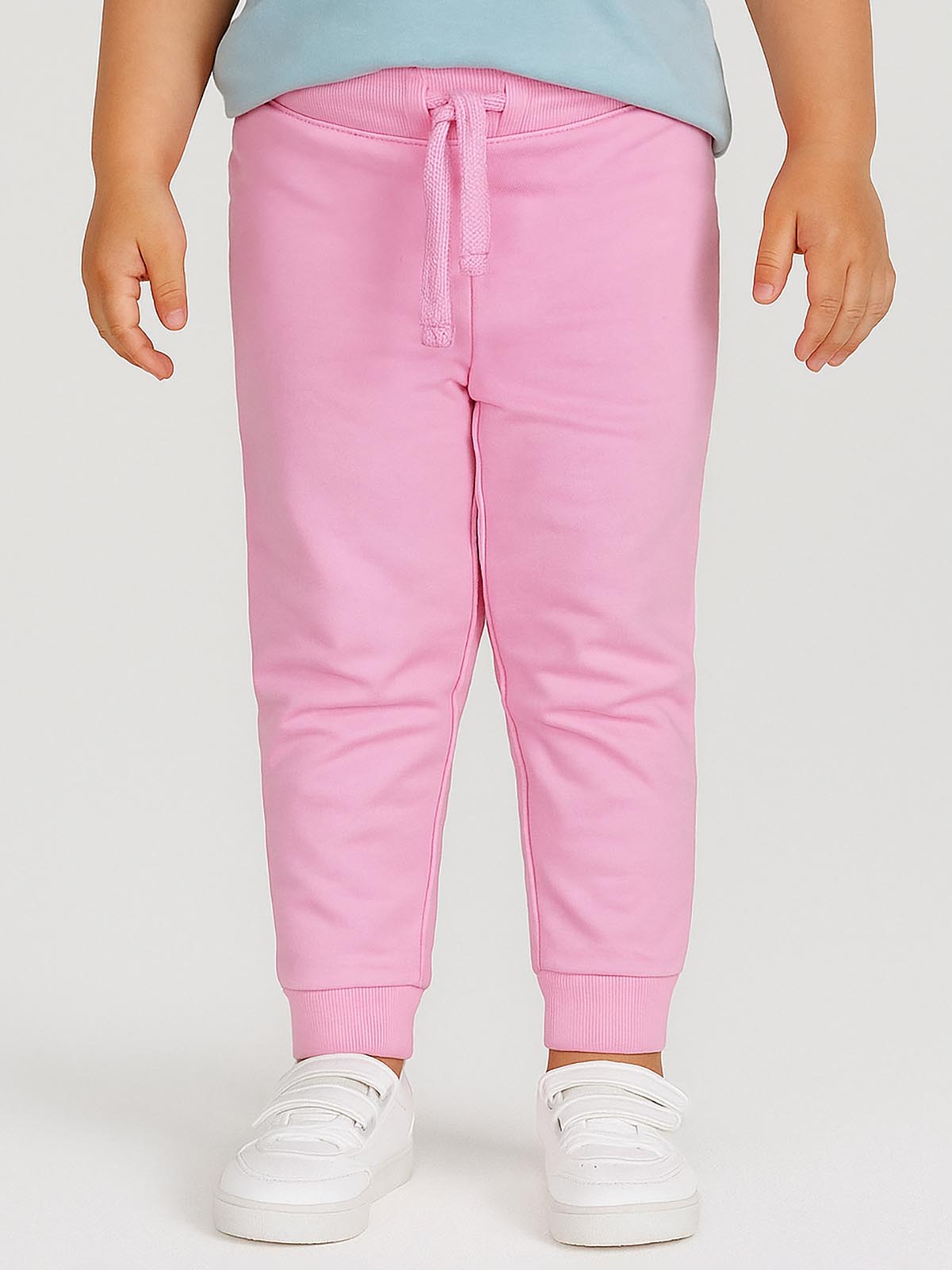 Baby Girls French Terry Pink Jogger