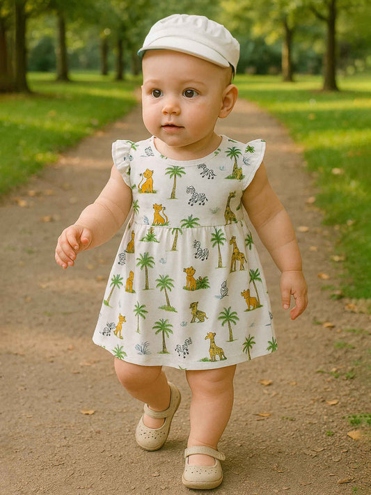 Baby Girls Printed Dress