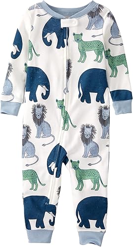Baby Boys Printed Coveralls