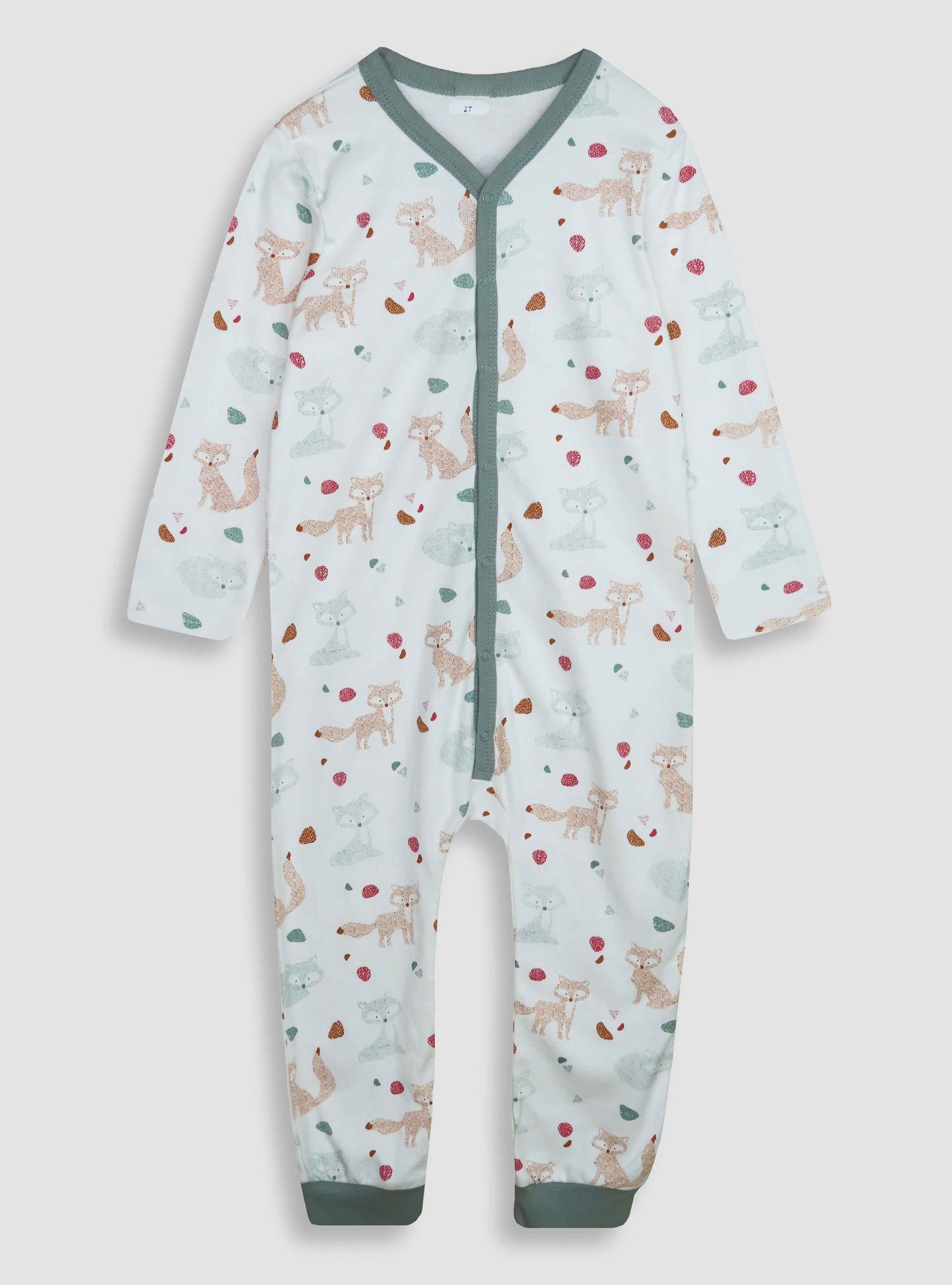 Baby Boys Printed Coveralls