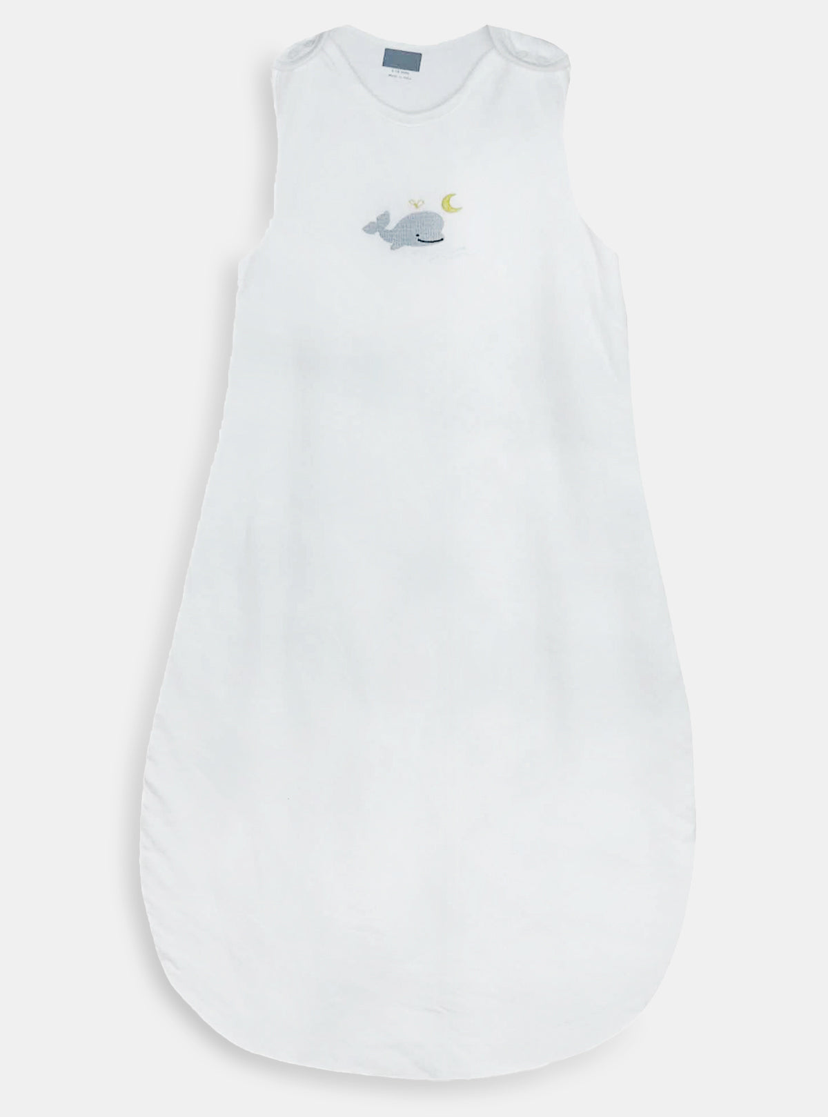 Baby Sleeveless Sleeping Bag Whale Embroid