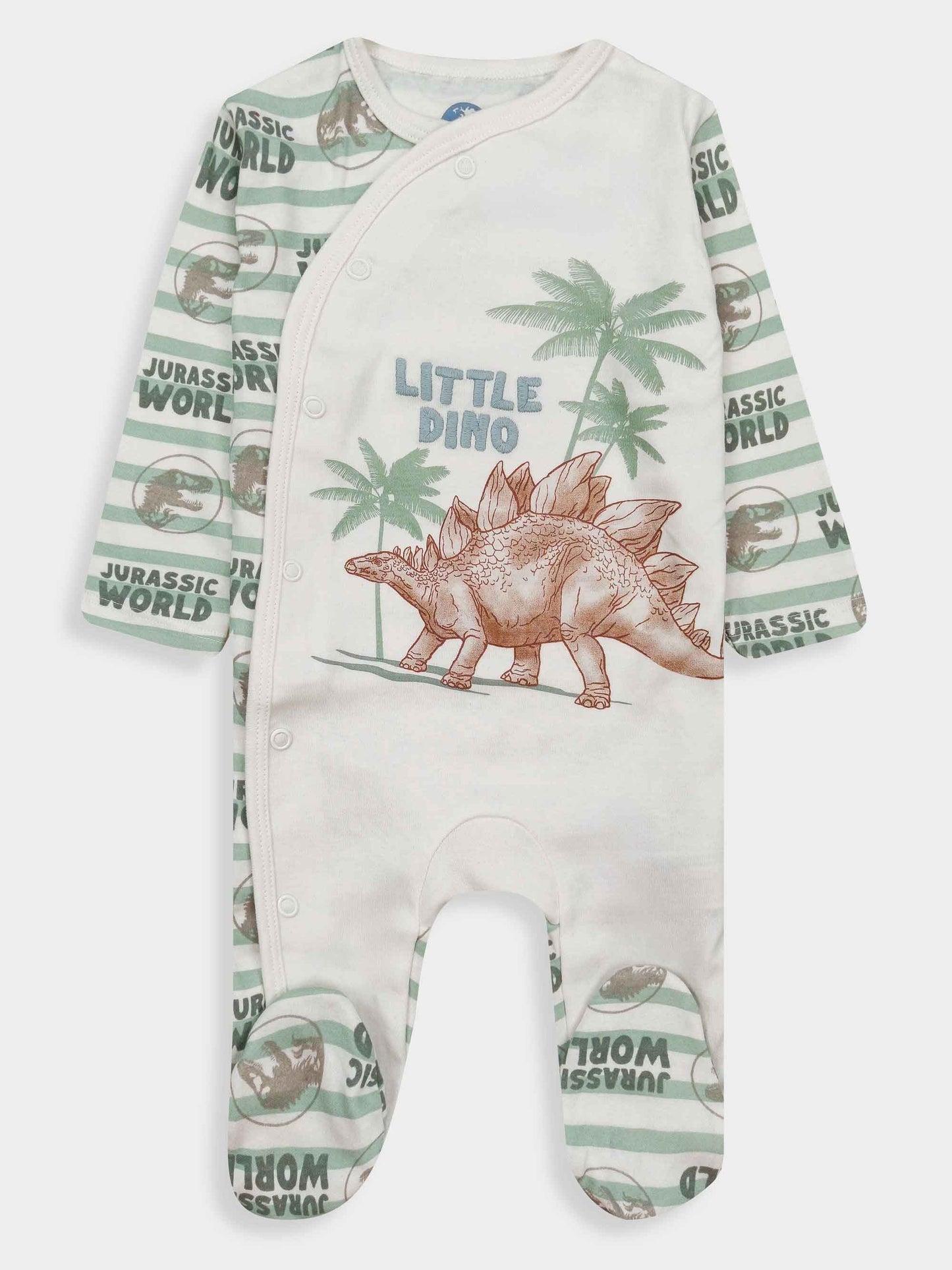 Baby 3Pk Sleepsuits Character Brands