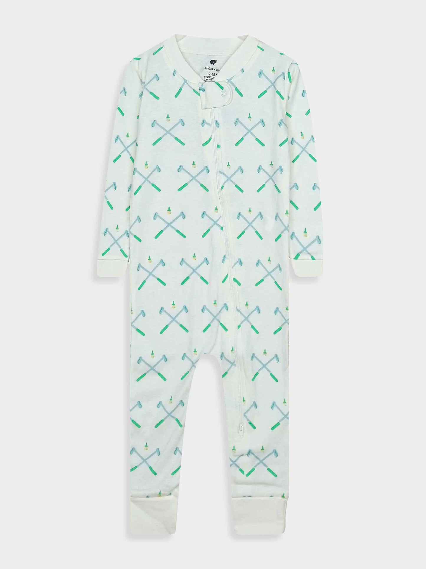 Baby Boys Organic Cotton Playsuits