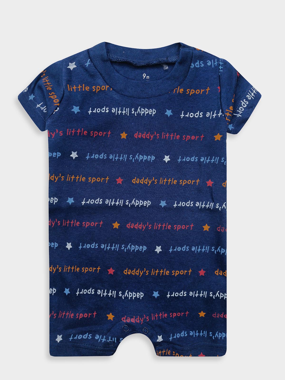 Baby Boy Letter Printed Playsuits