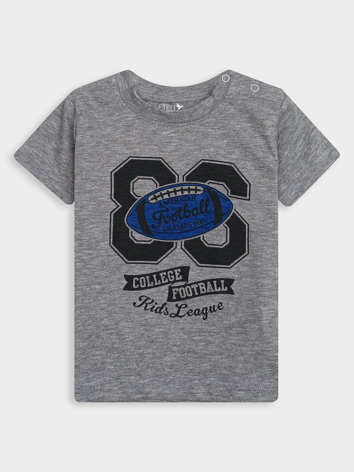 Baby Boys Printed Heather T-Shirt