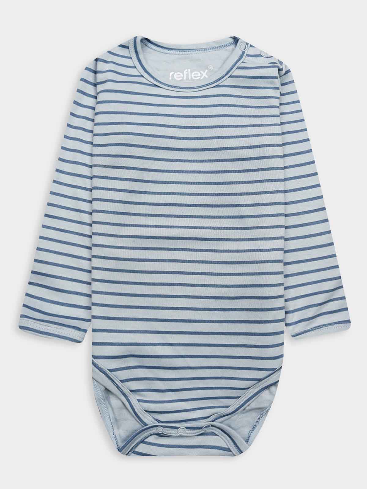 Baby 3 Pack Long Sleeve Bodysuits Mixed