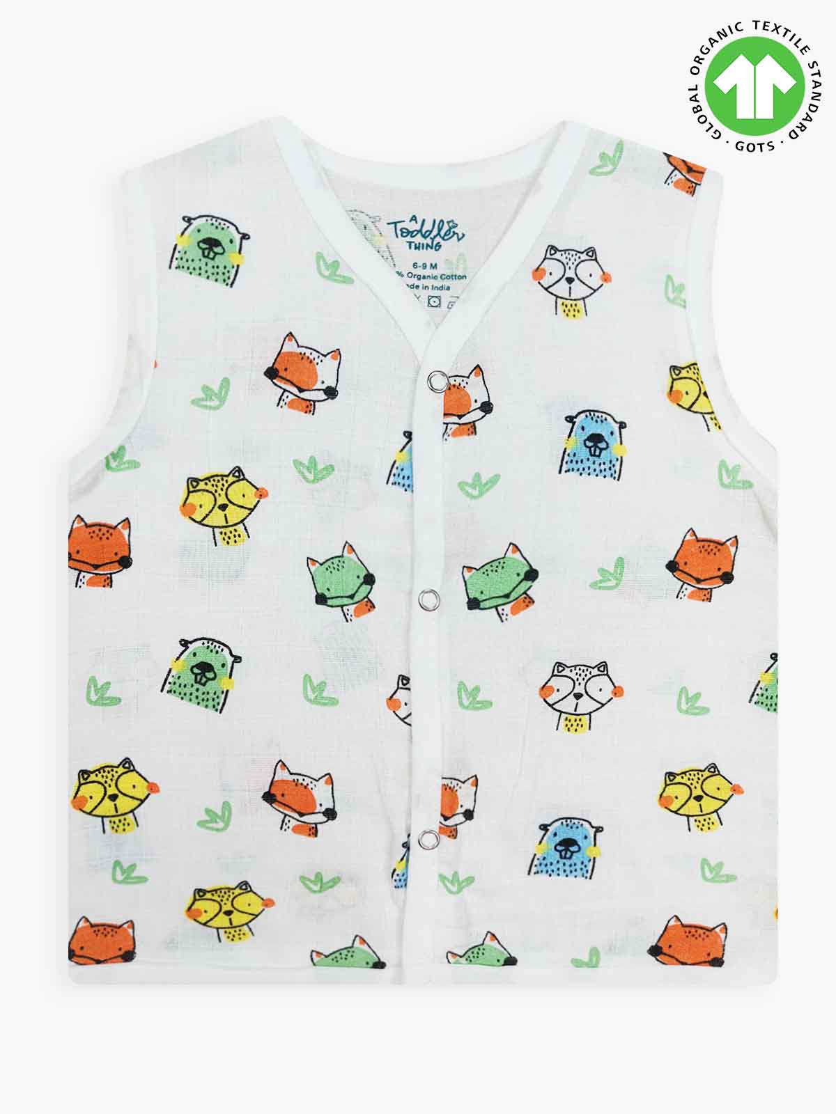 Baby Muslin Jabla Shorty Set
