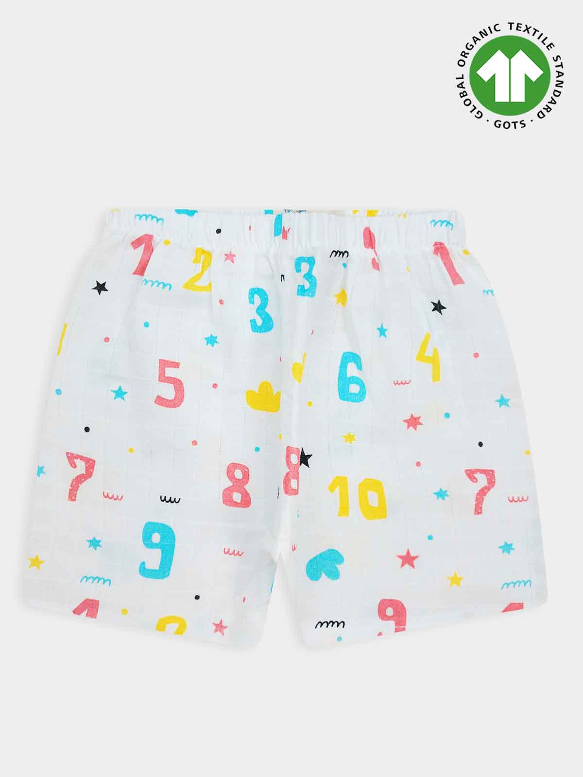 Baby Muslin Jabla Shorty Set