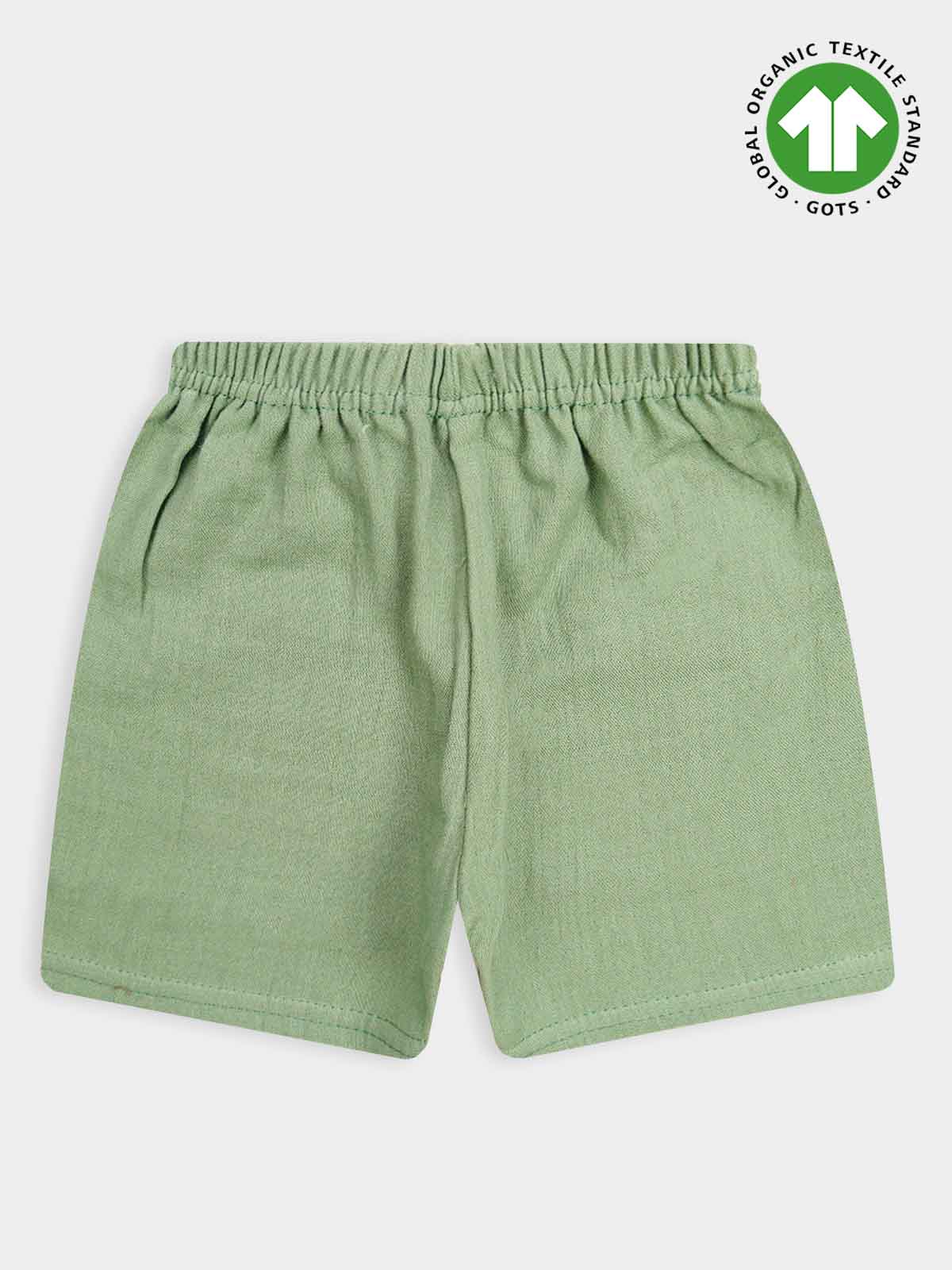 Baby Boys Co-Ord Shorty Set Green
