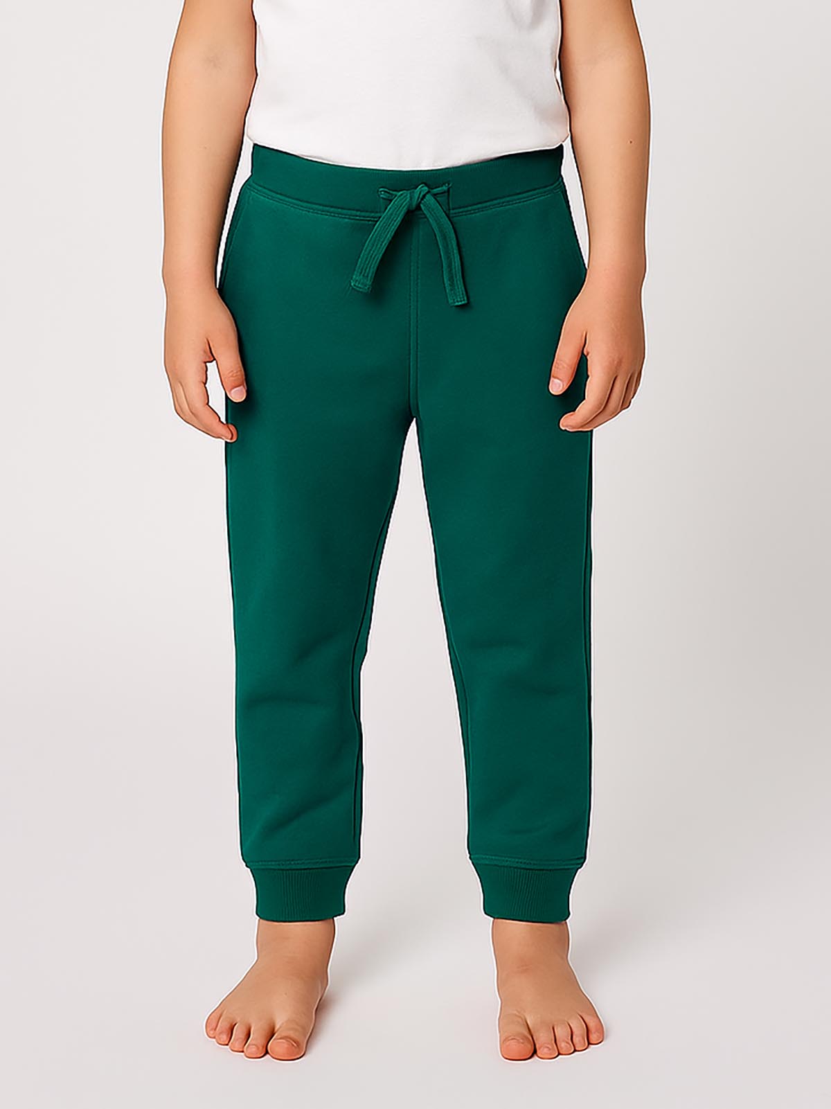 Baby Boys Green Fleece Jogger