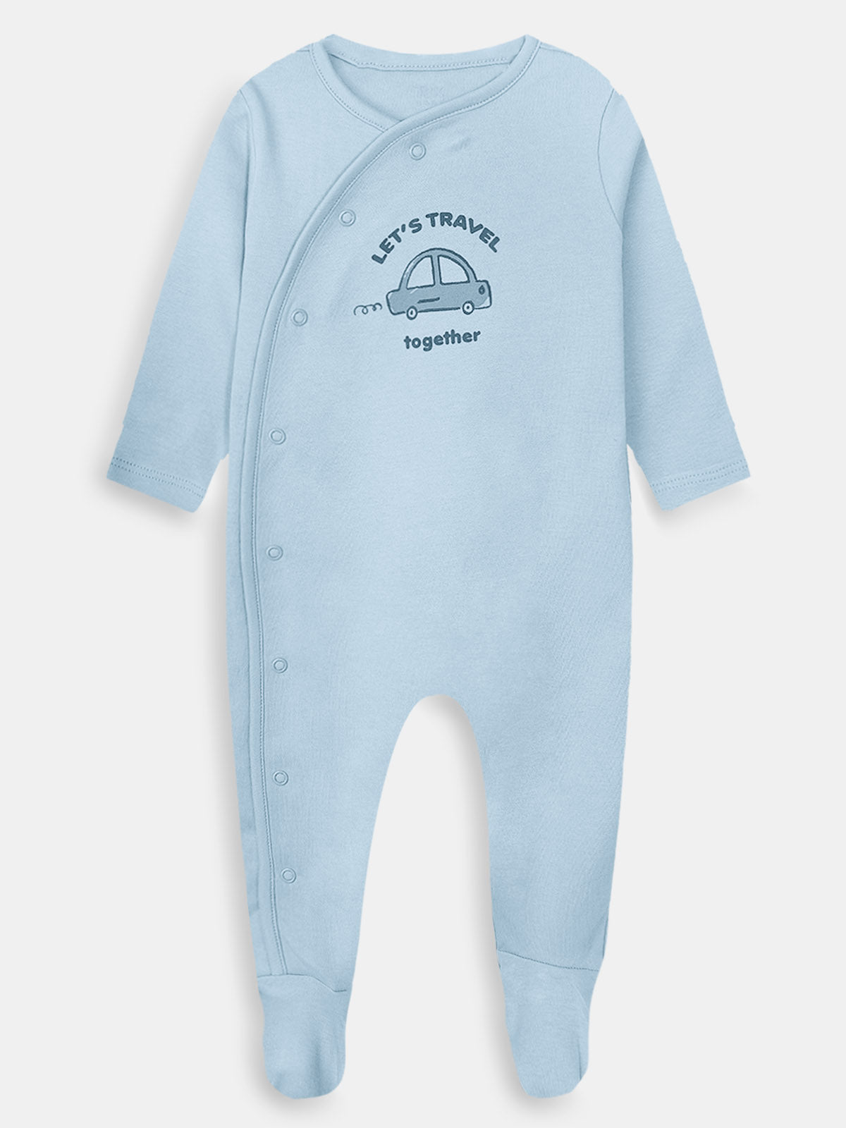 Baby Kimono Sleepsuits Pack Of 3