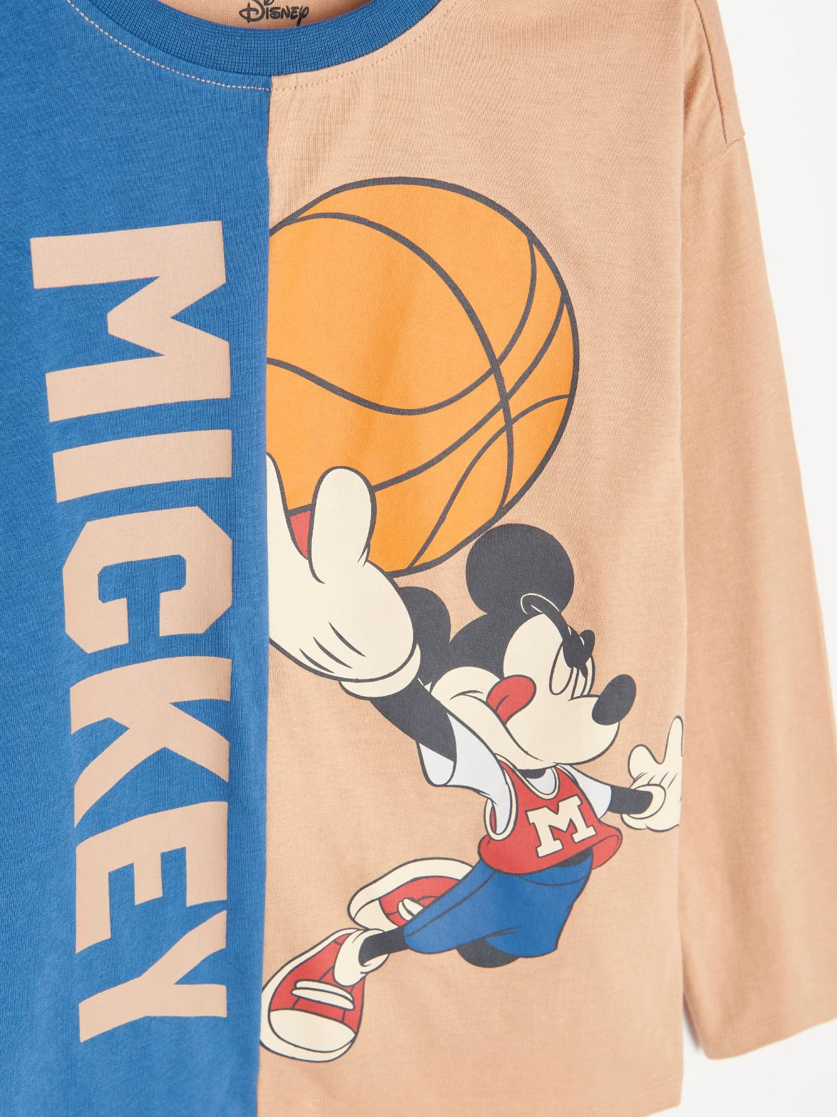 Boys Long Sleeve Blue T Shirt