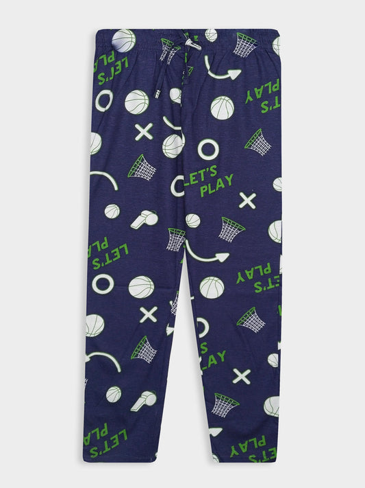 Boys All Over Printed Pant