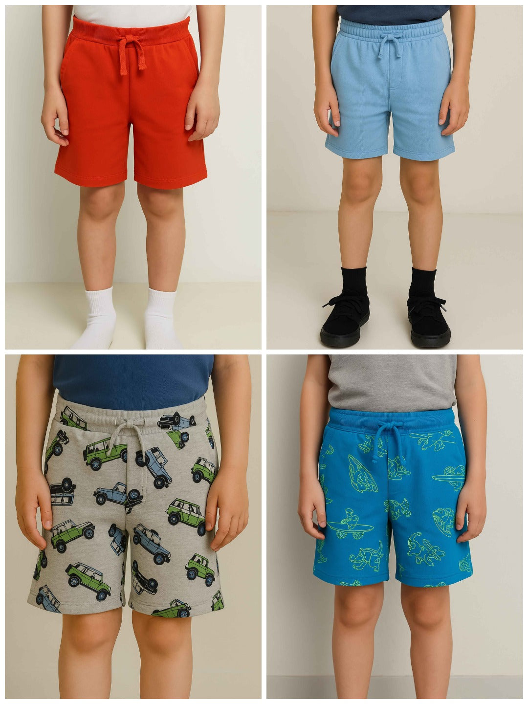 Boys French Terry Shorts Mixed