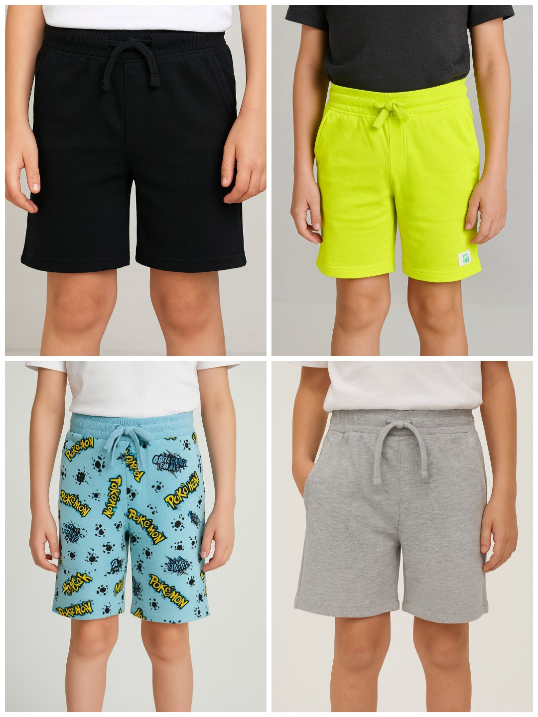 Boys French Terry Shorts Mixed