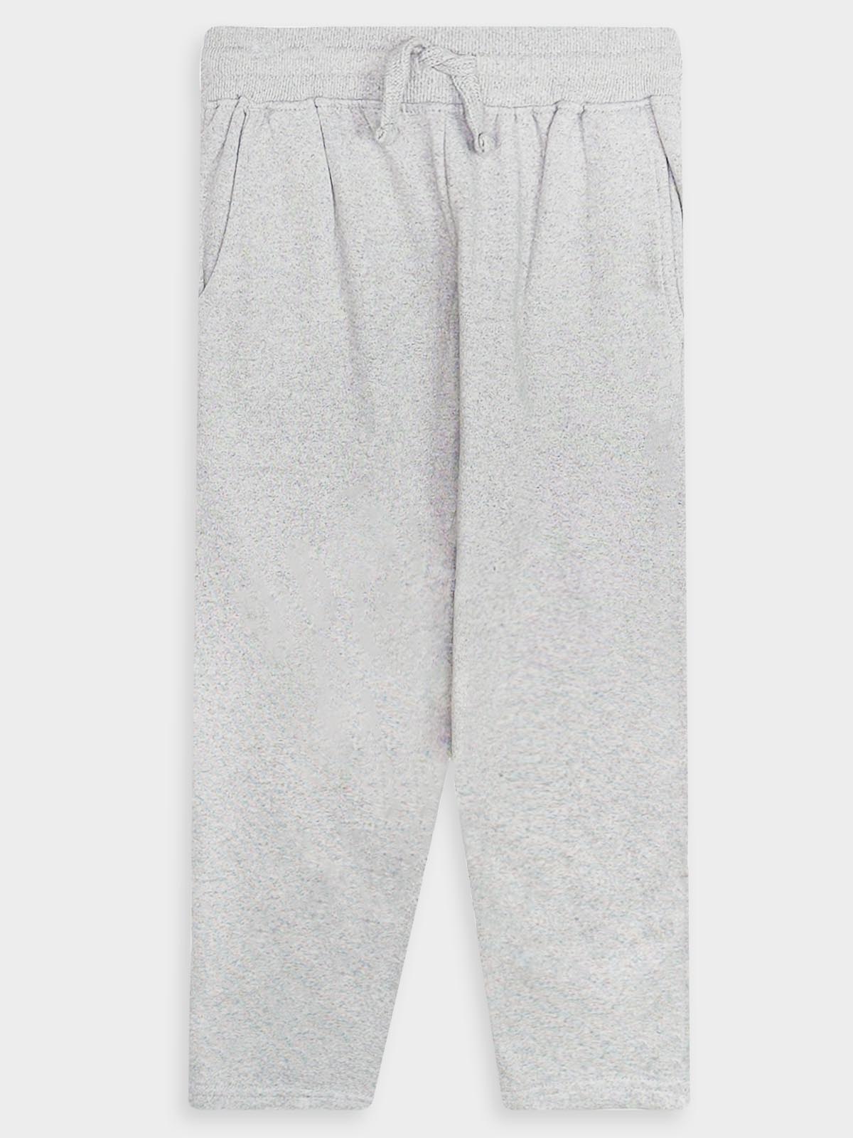 Boys Fleece Grey Track Pant