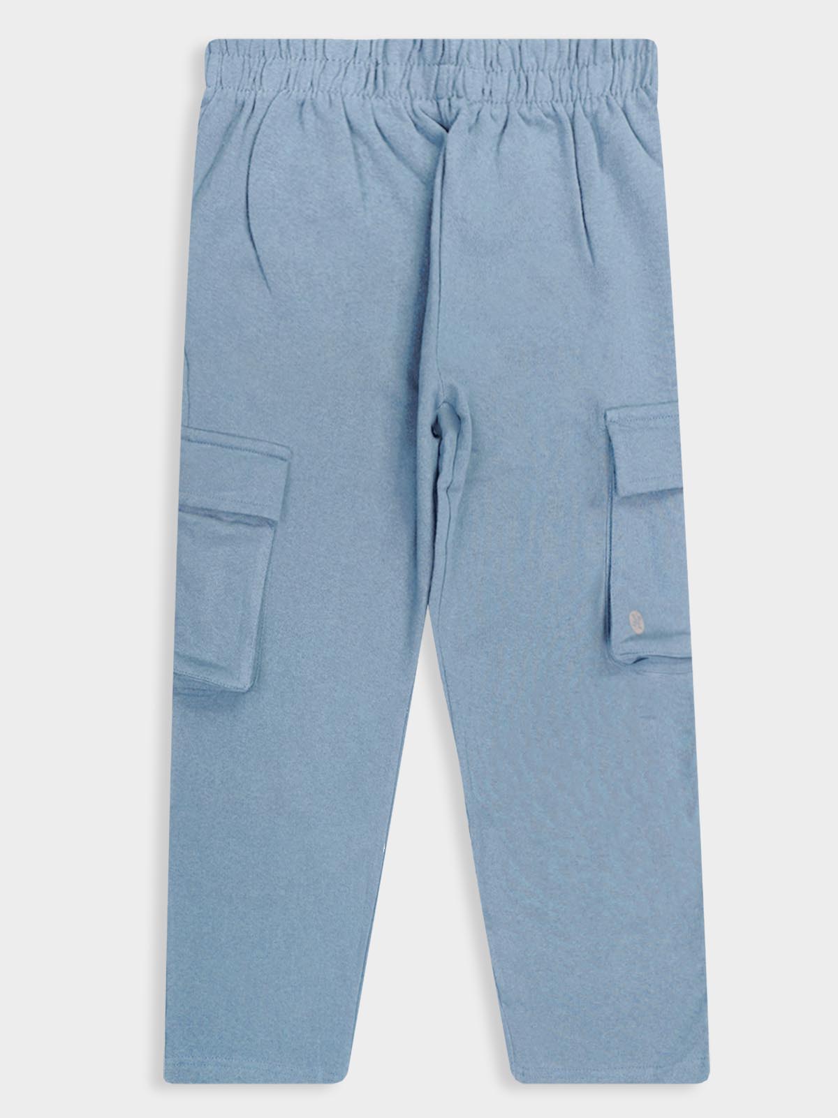 Boys Blue Cargo Track Pant