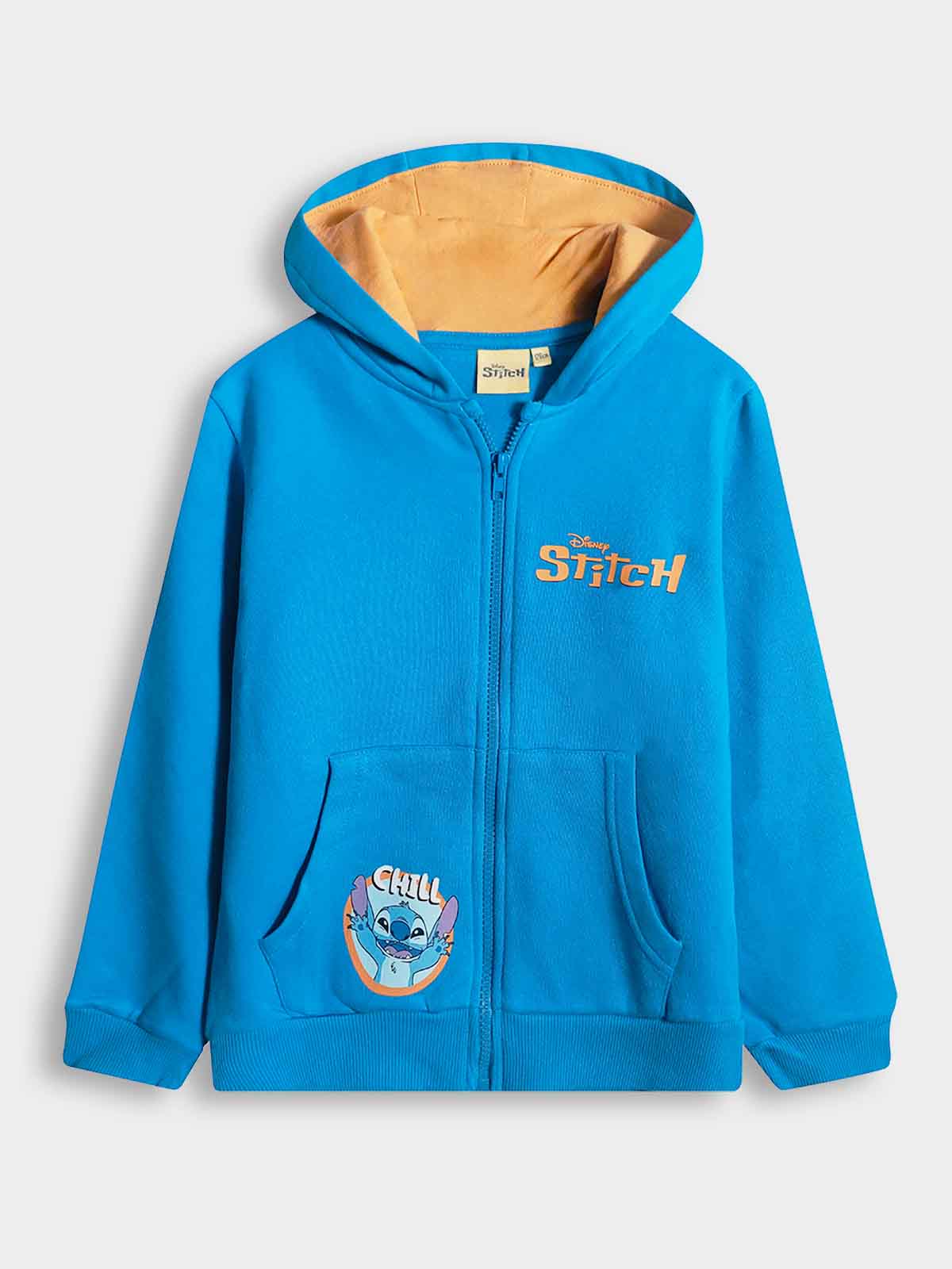 Boys Hooded Full Zipper Sweatshirt