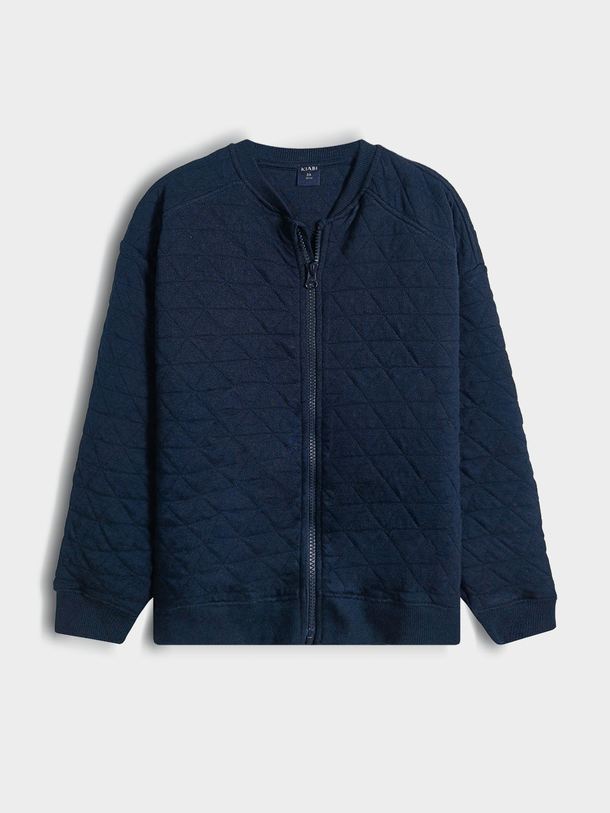 Boys Quilted Full Zipper Jacket