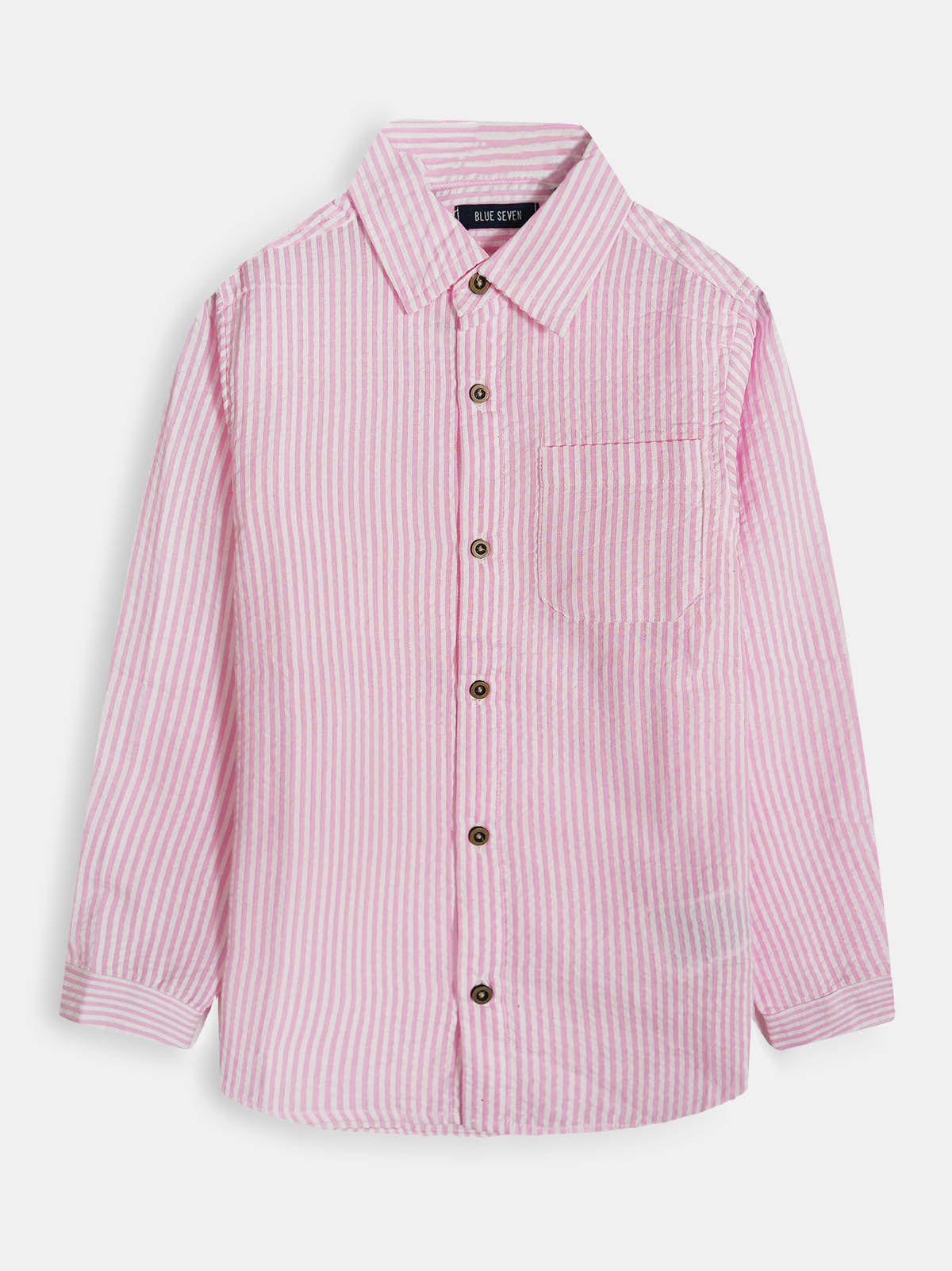 Boys Striped Woven Shirt