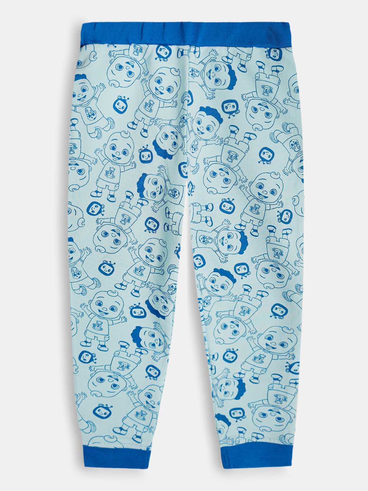 Boys French Terry Blue AOP Jogger