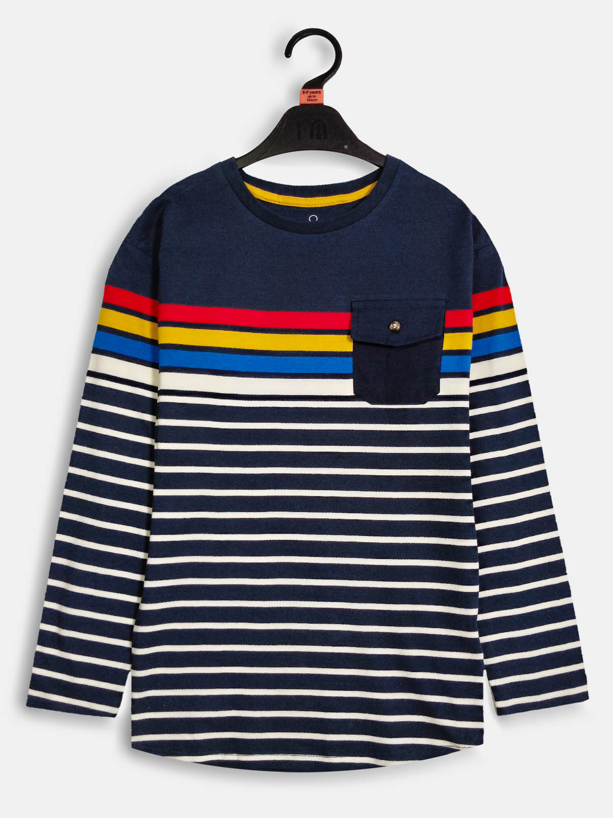 Boys Long Sleeve Striped T-Shirt