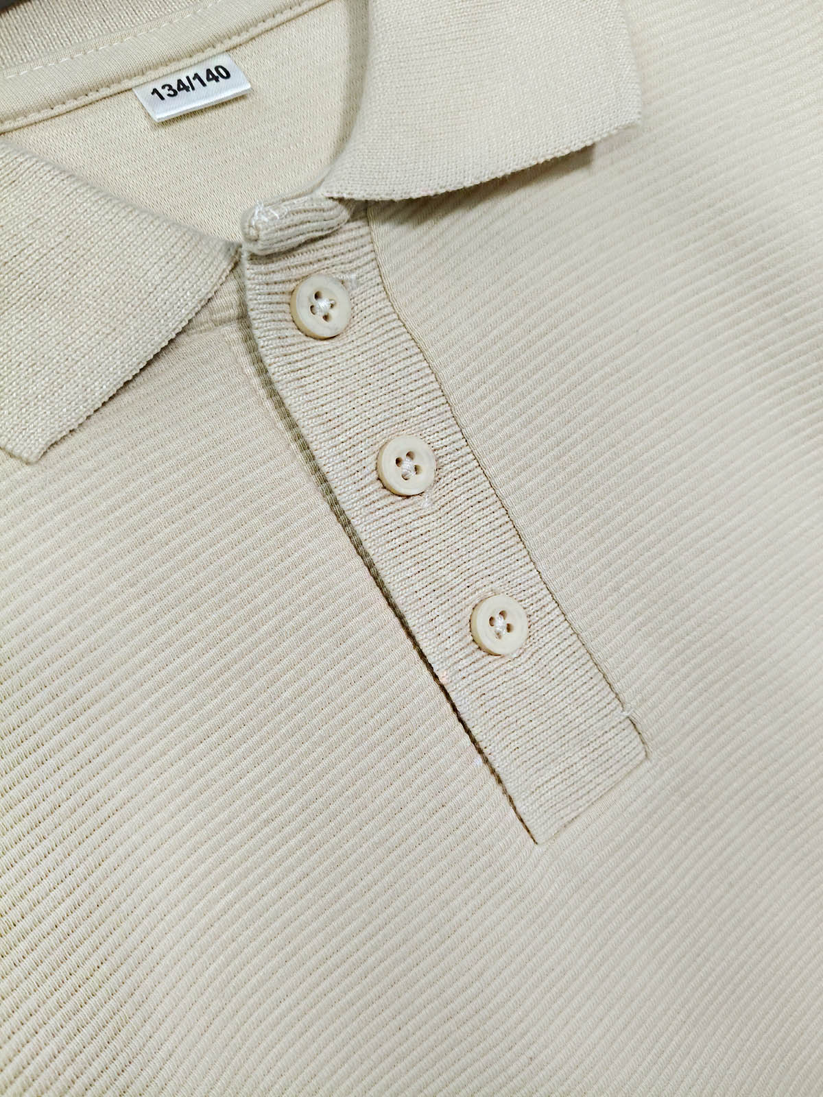 Boys Rib Texture Polo