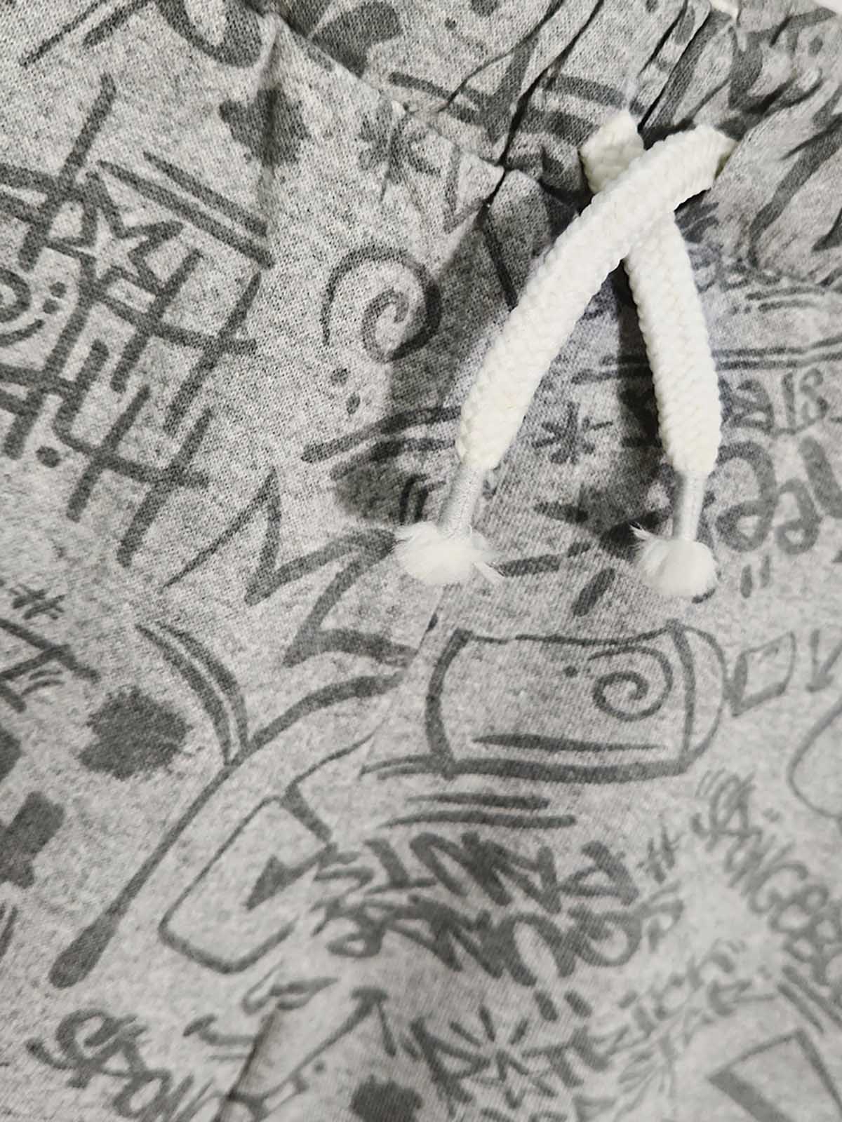 Boys Grey AOP Shorts
