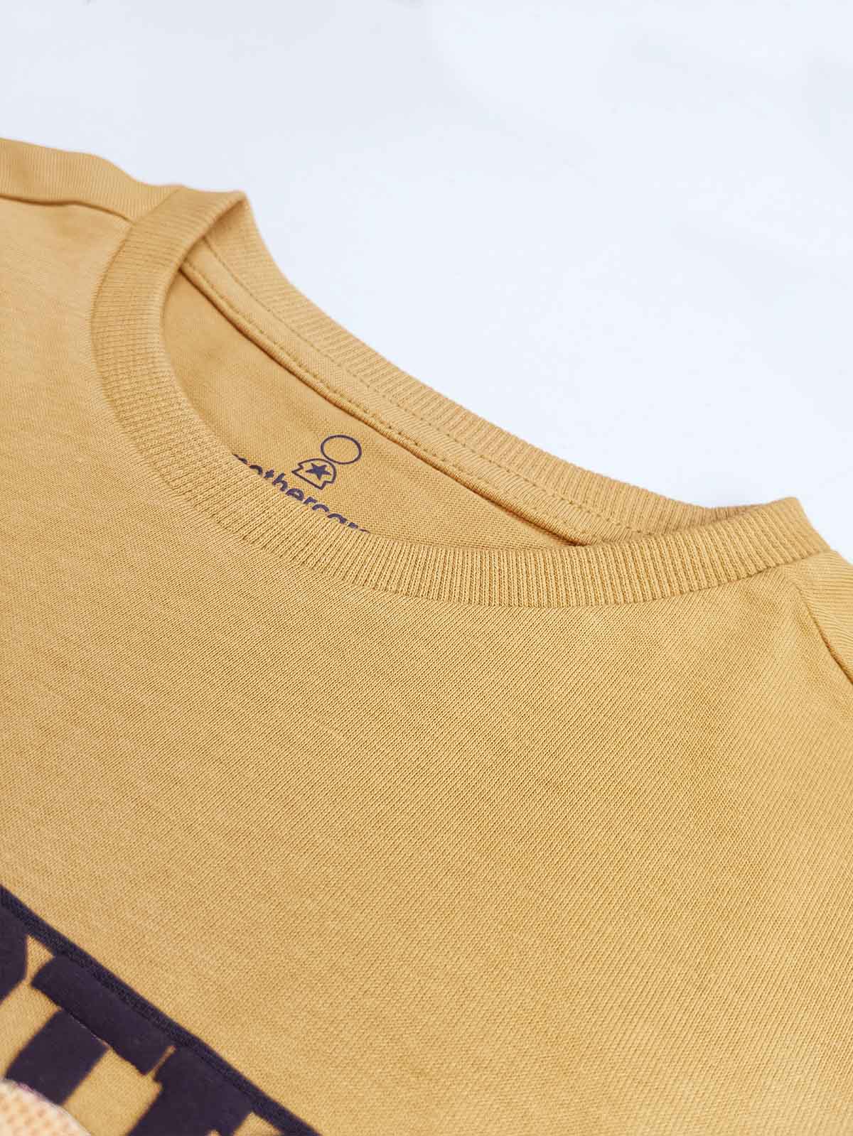 Boys Long Sleeve Yellow T-Shirt