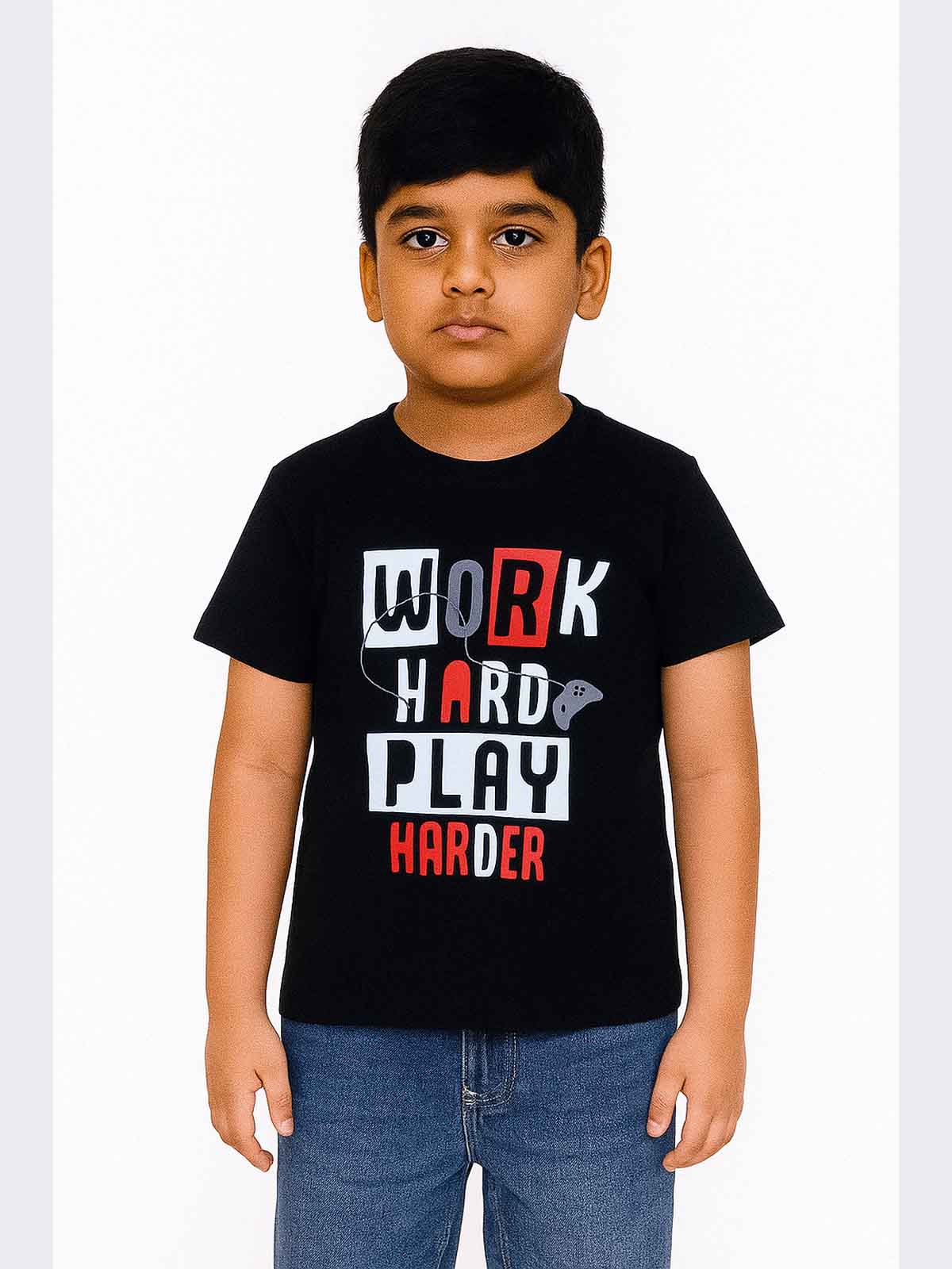 Boys Printed T Shirt