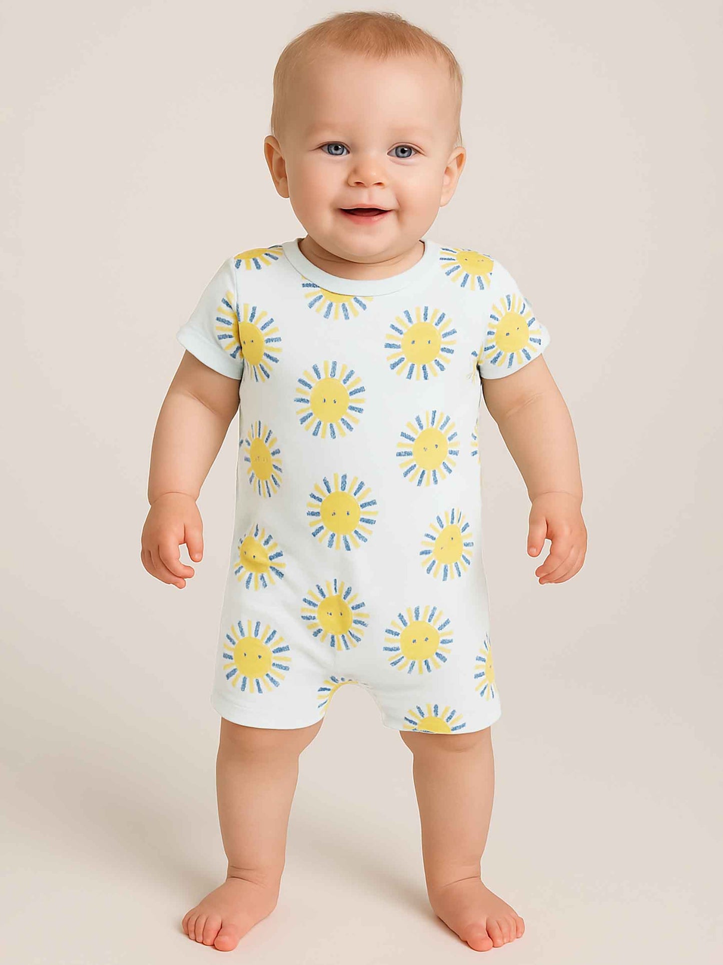 Baby Girls Printed Playsuits