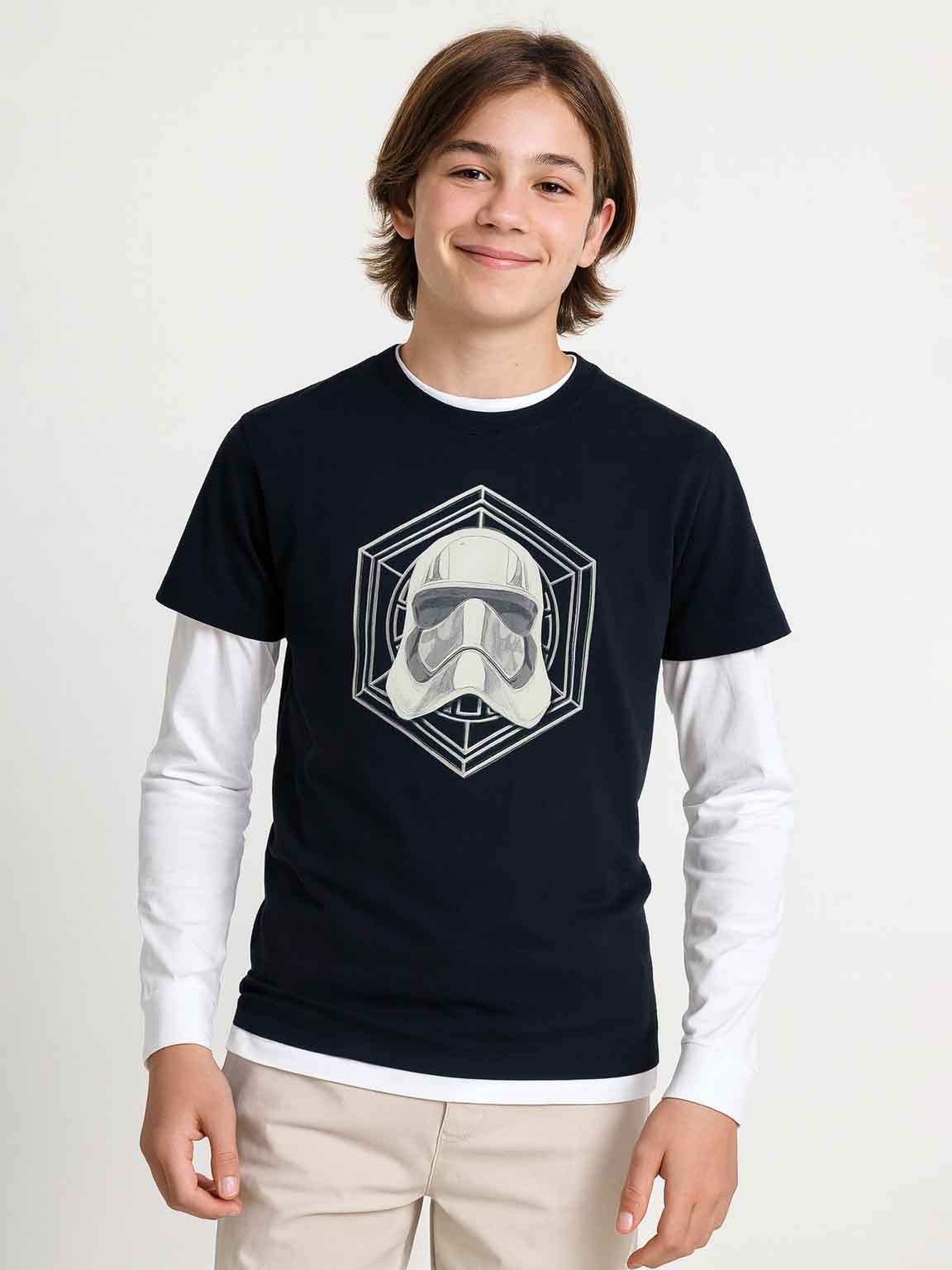 Boys Long Sleeve Printed T Shirt