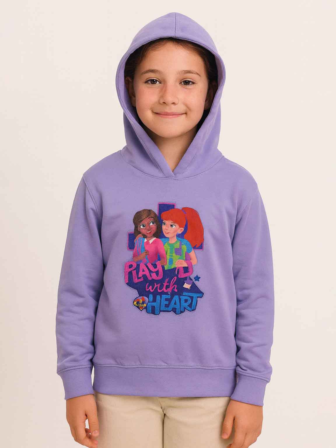 Girls Hooded Sweatshirt