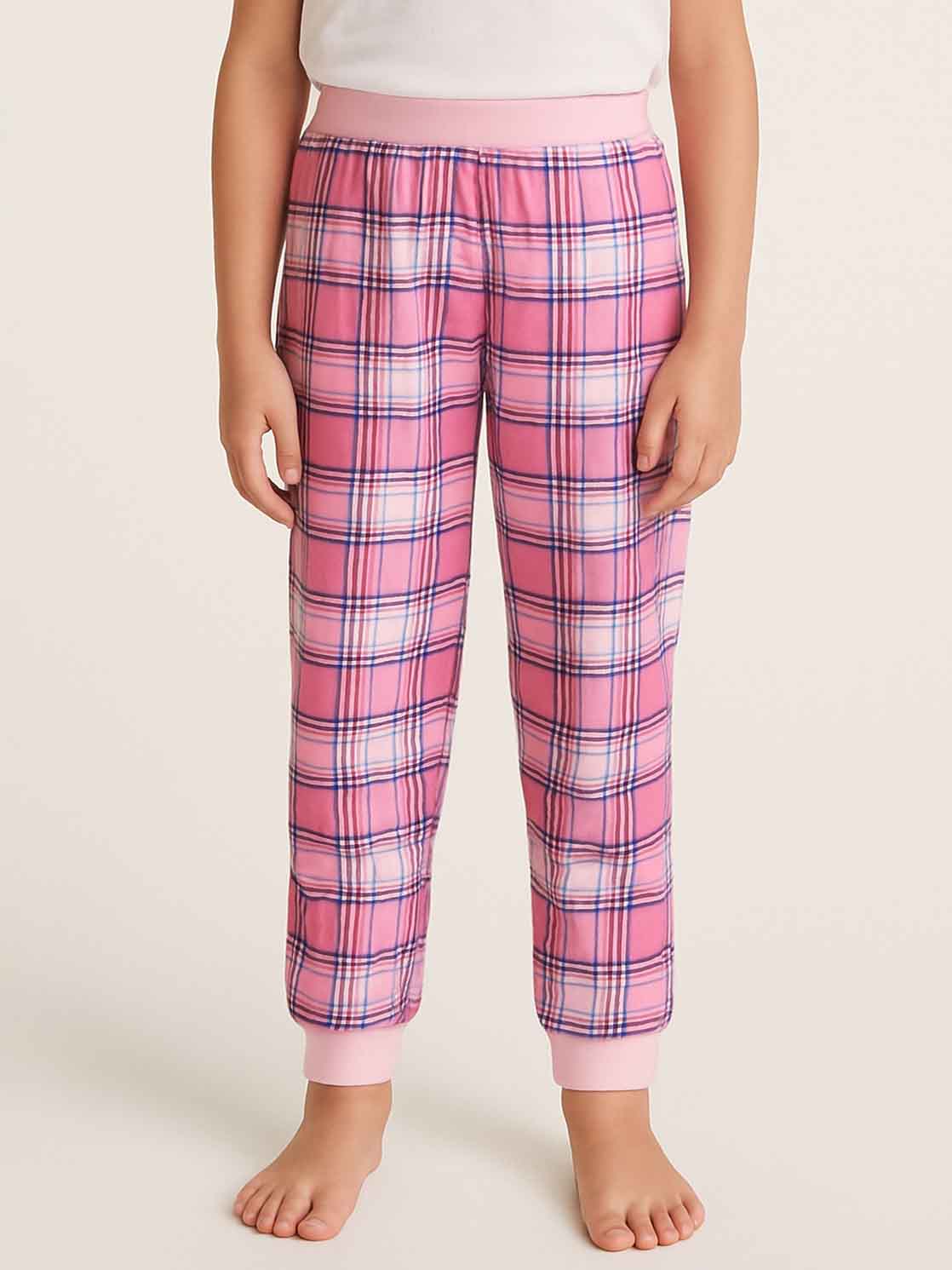 M&S Girls Flannel Woven Pant