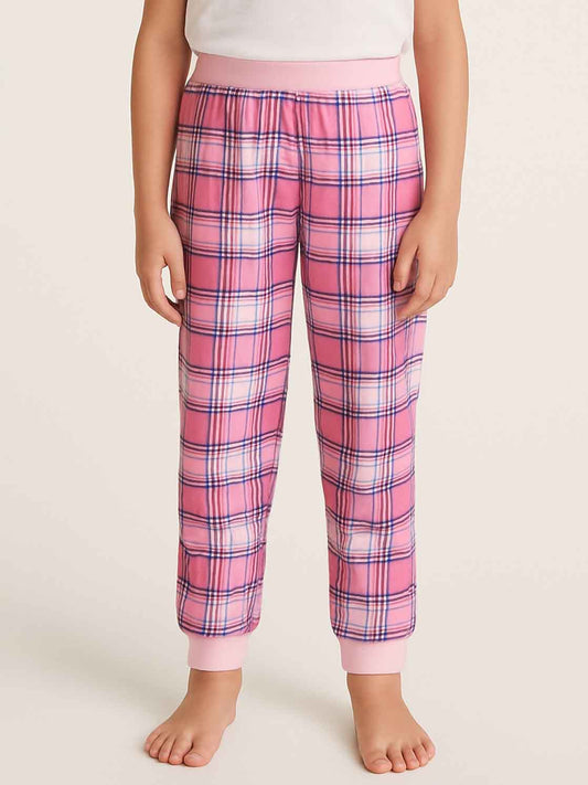 M&S Girls Flannel Woven Pant
