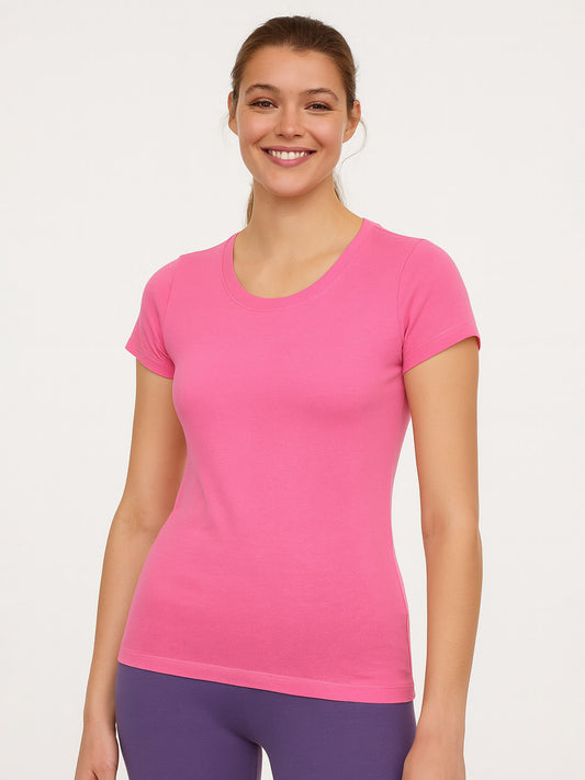 Ladies Sporty Fitness T Shirt