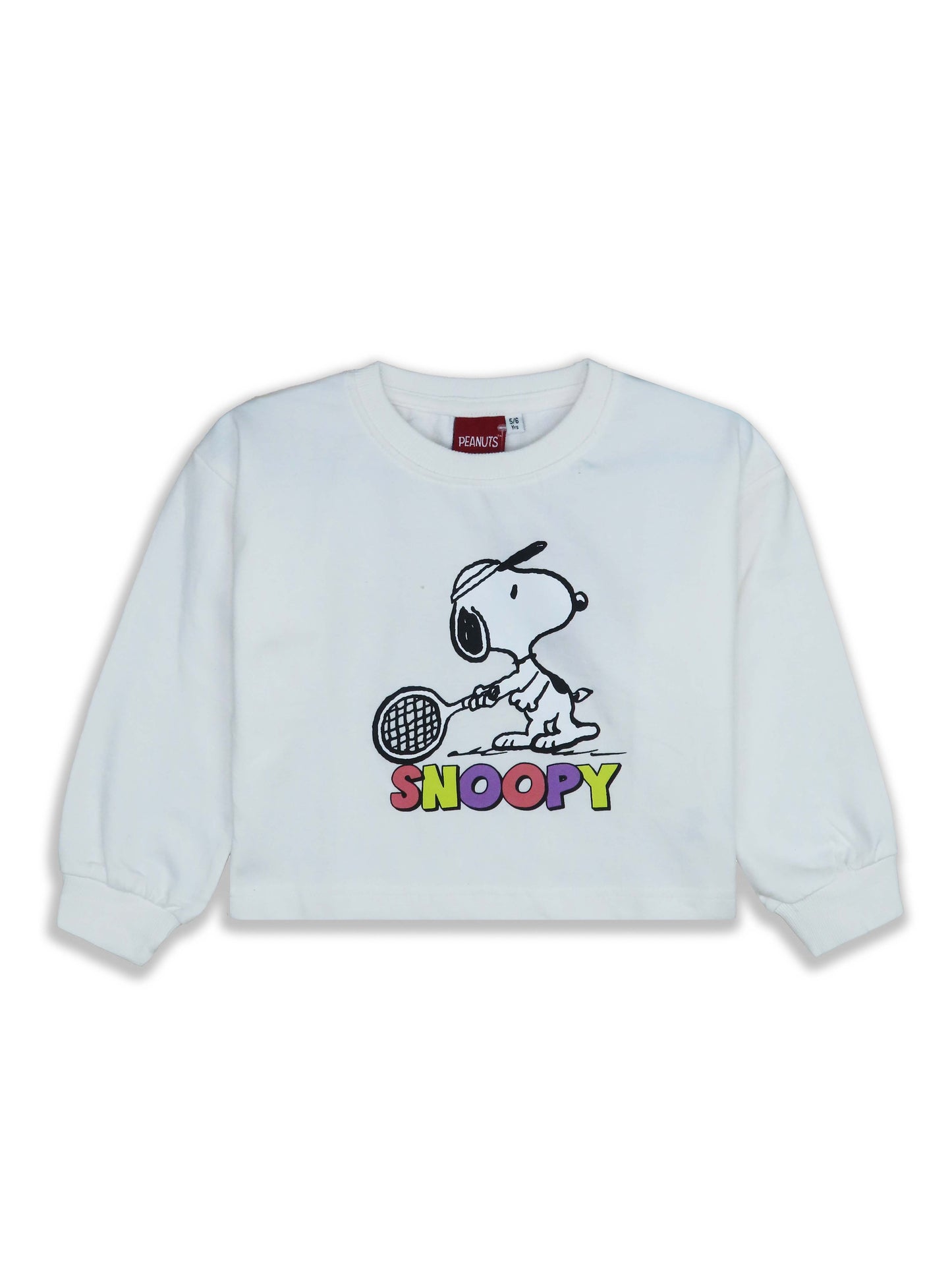 Girls Cropped Sweatshirt