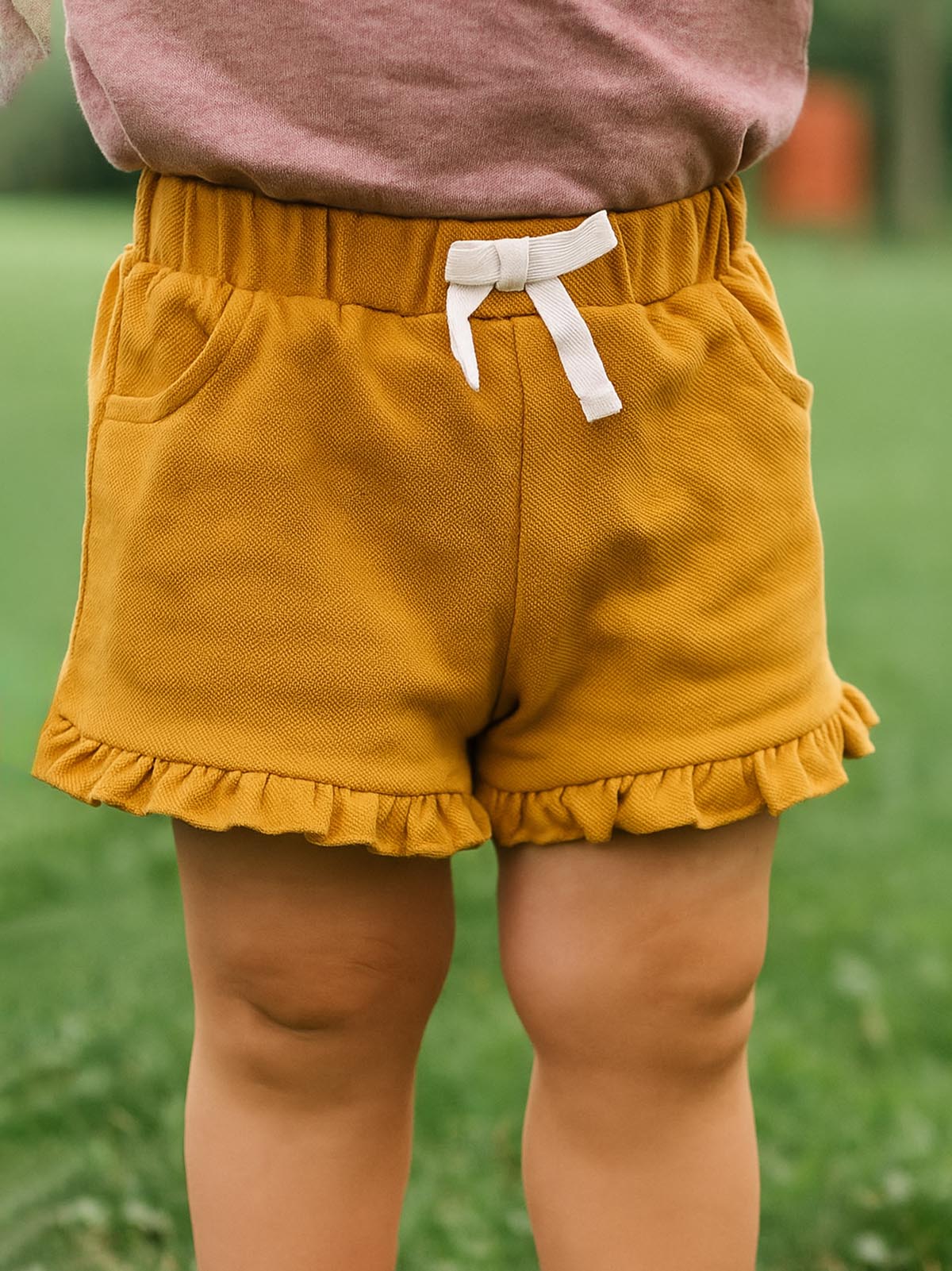 Girls Knit Hot Shorts