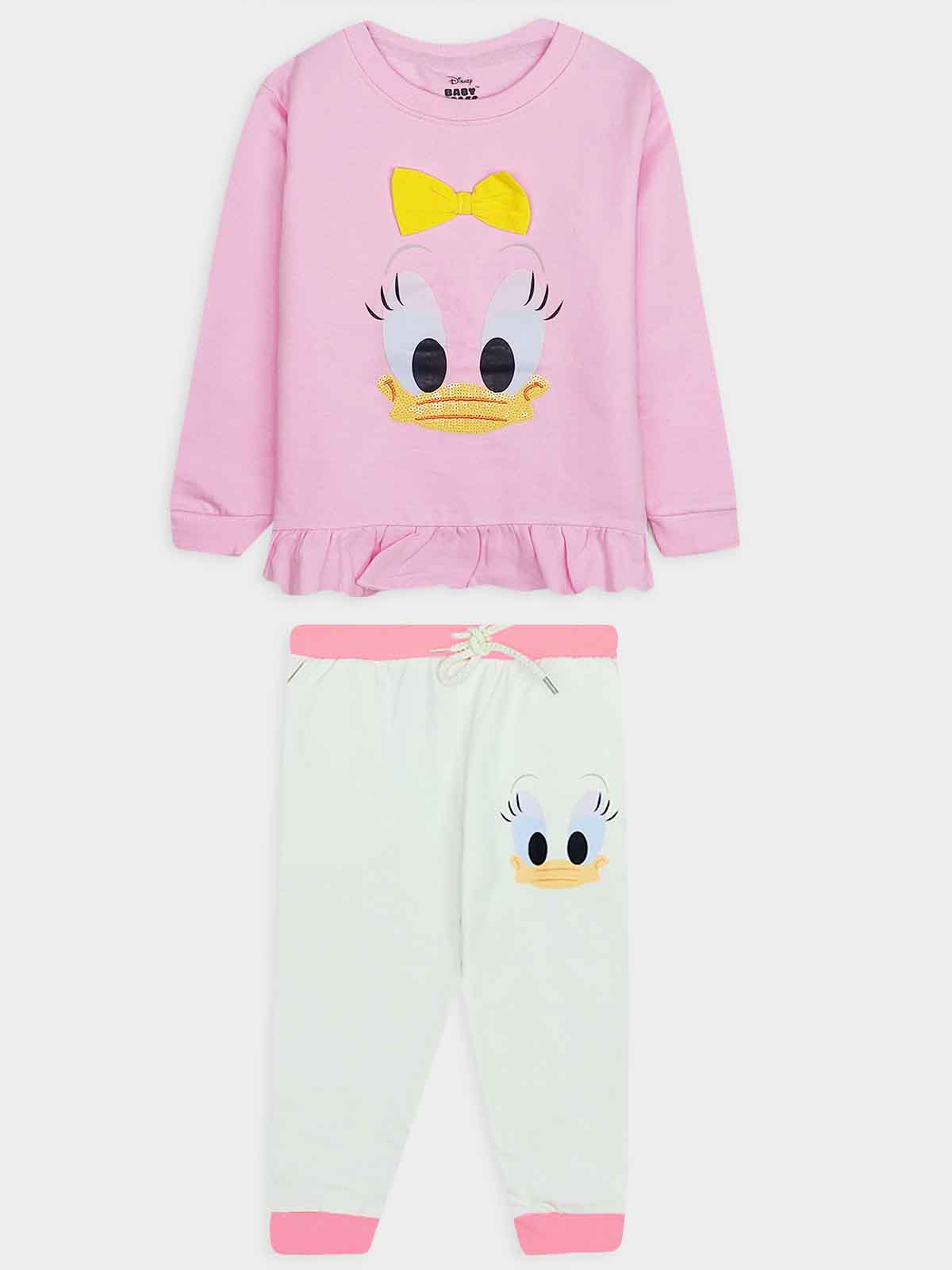 Girls Printed Jogging Set