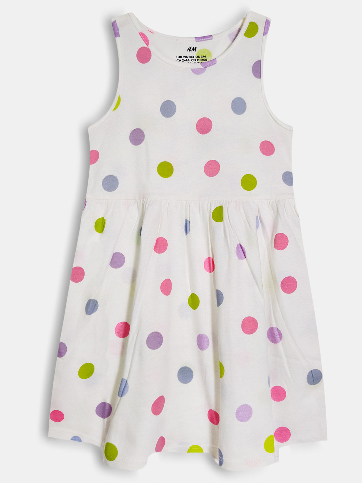 Girls Printed Dress Mixed
