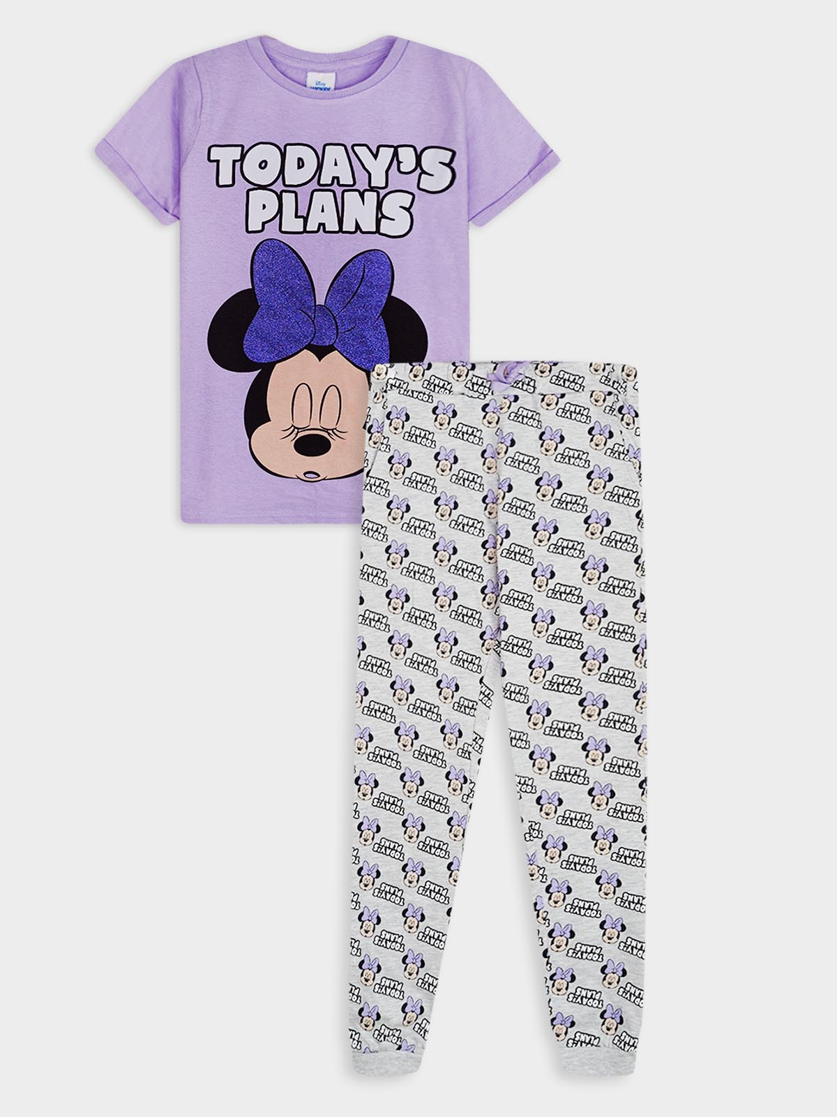 Girls Printed Pyjama Set